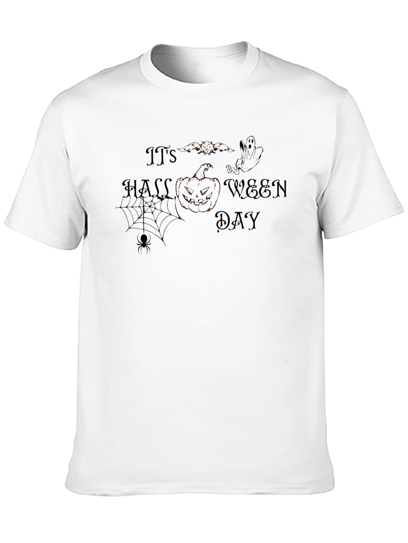 Its Halloween Day Black T-Shirt