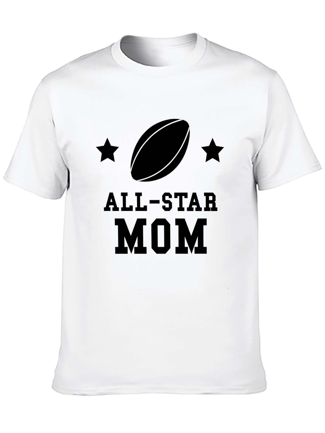 All-Star Mom Rugby Graphic Tee