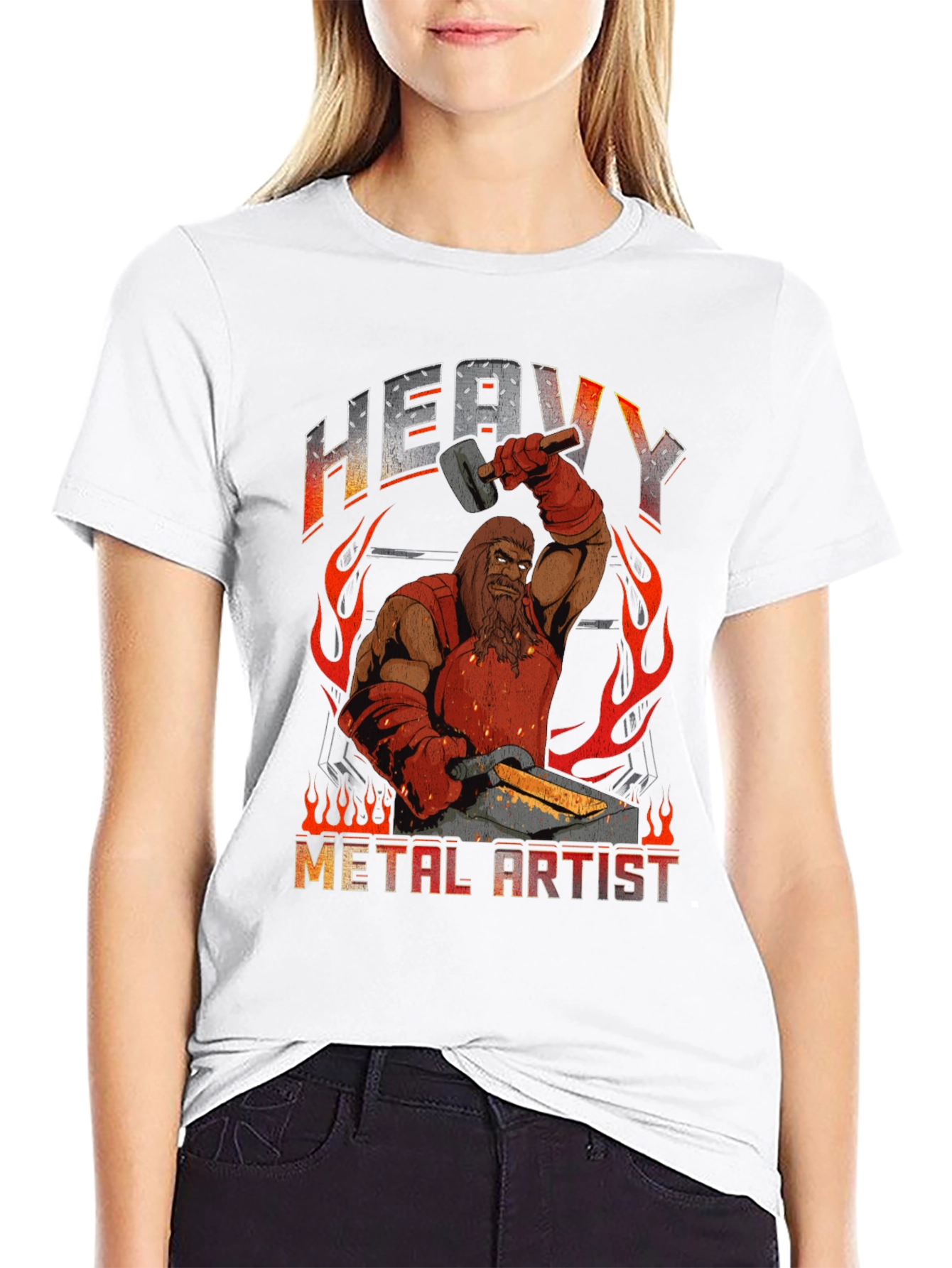 Heavy Metal Artist T-Shirt - Black