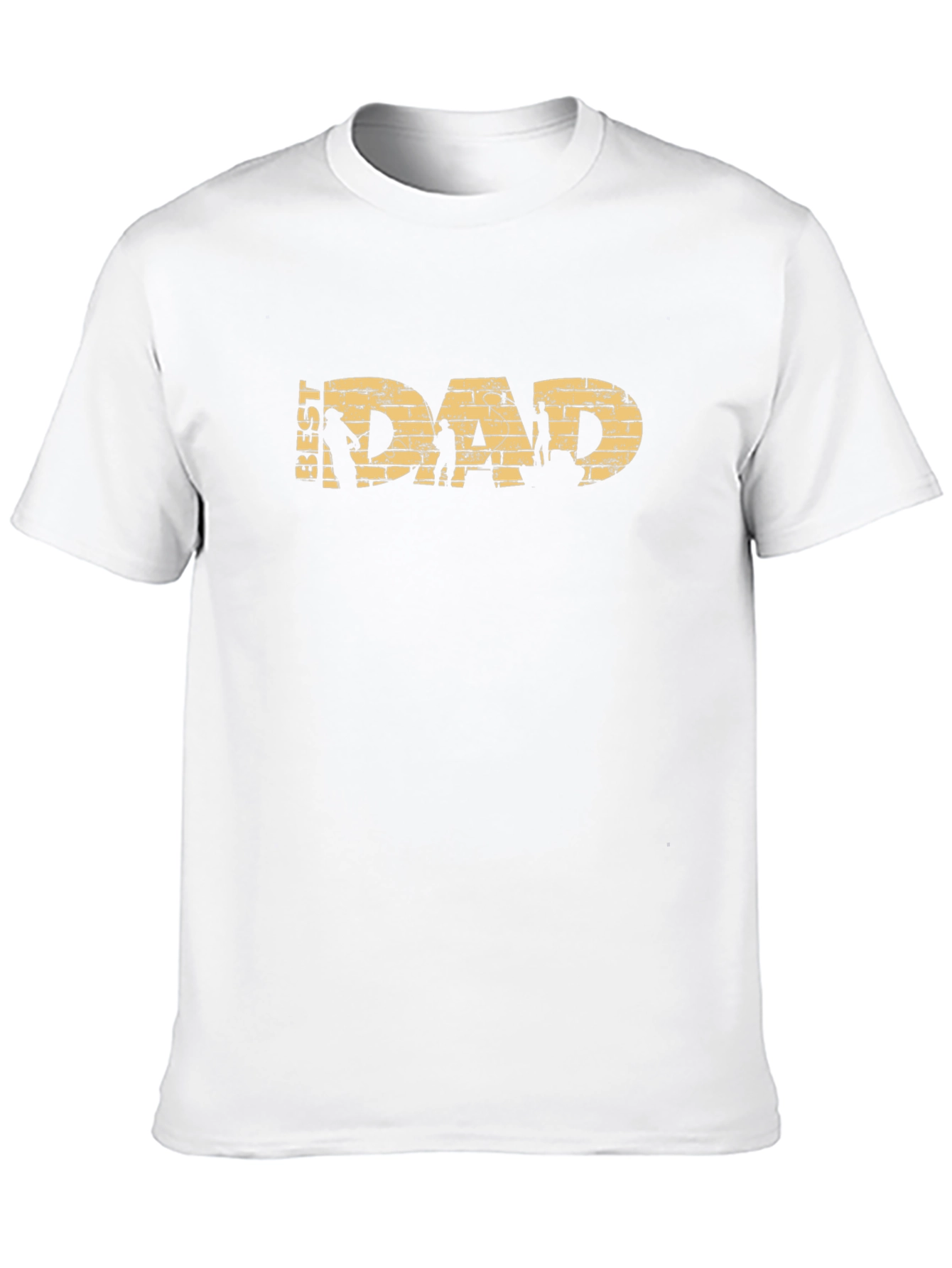 Best Dad T-Shirt - Brick Design