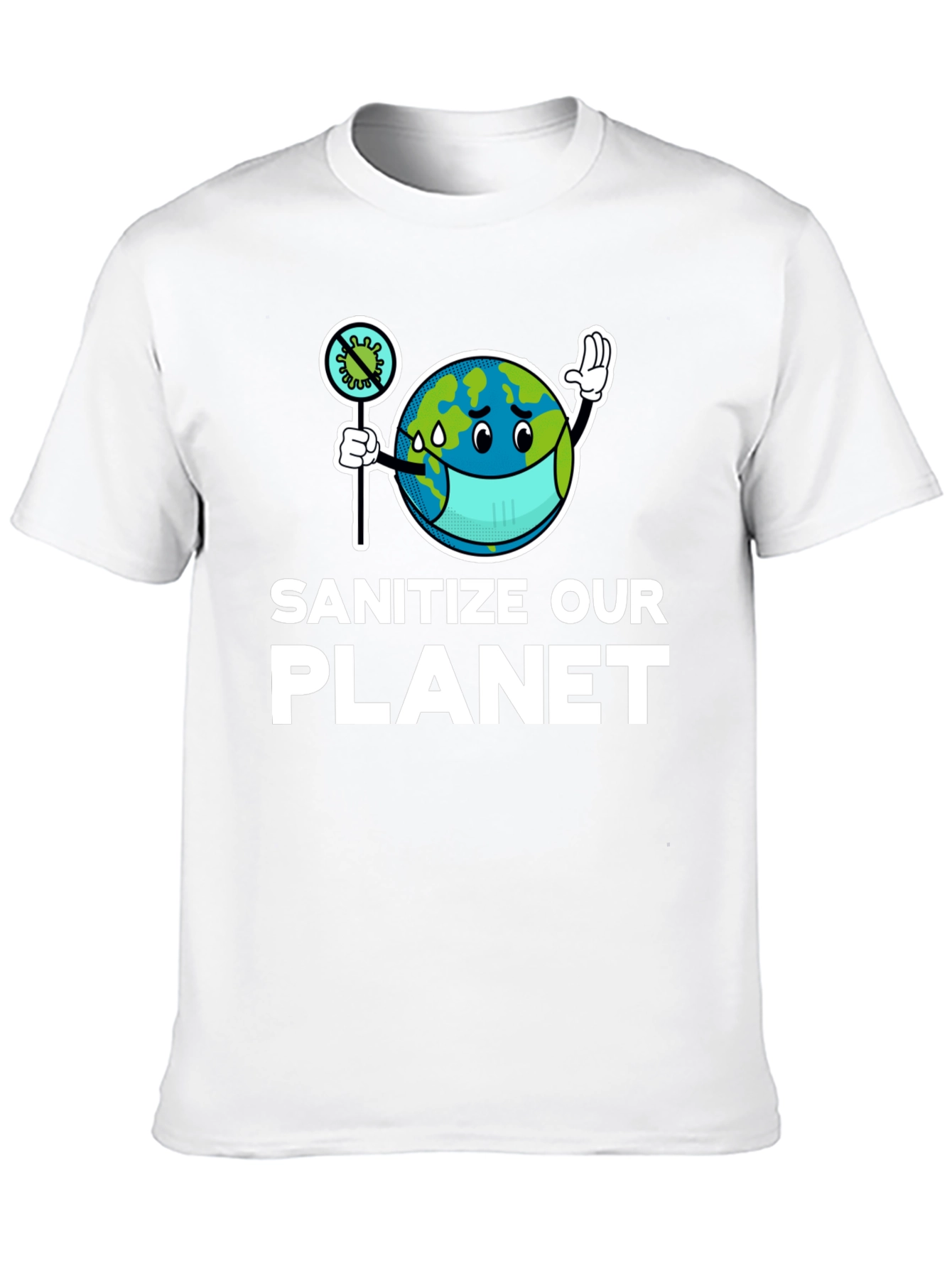 Sanitize Our Planet Graphic Tee