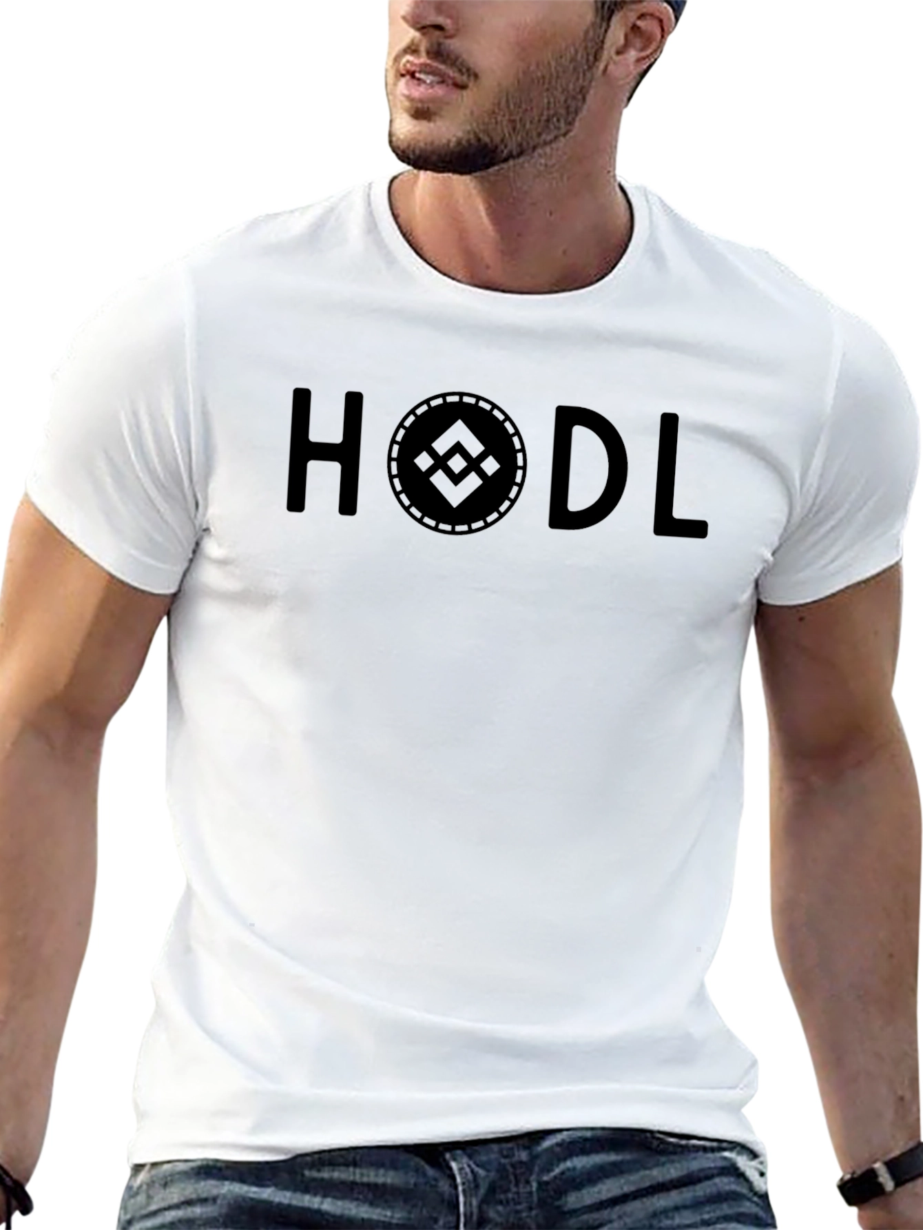 HODL Crypto Binance T-Shirt - Black