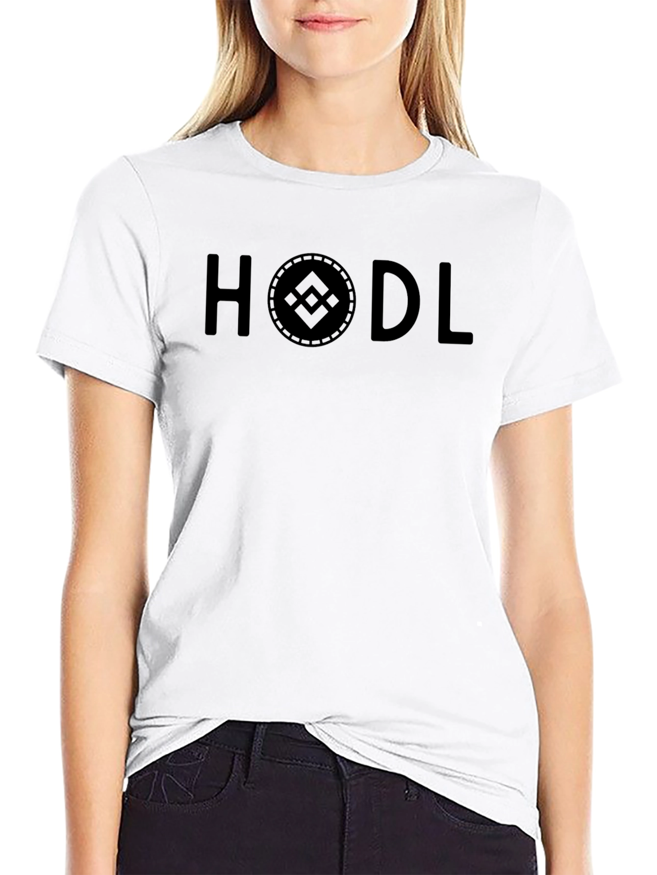 HODL Crypto Binance T-Shirt - Black