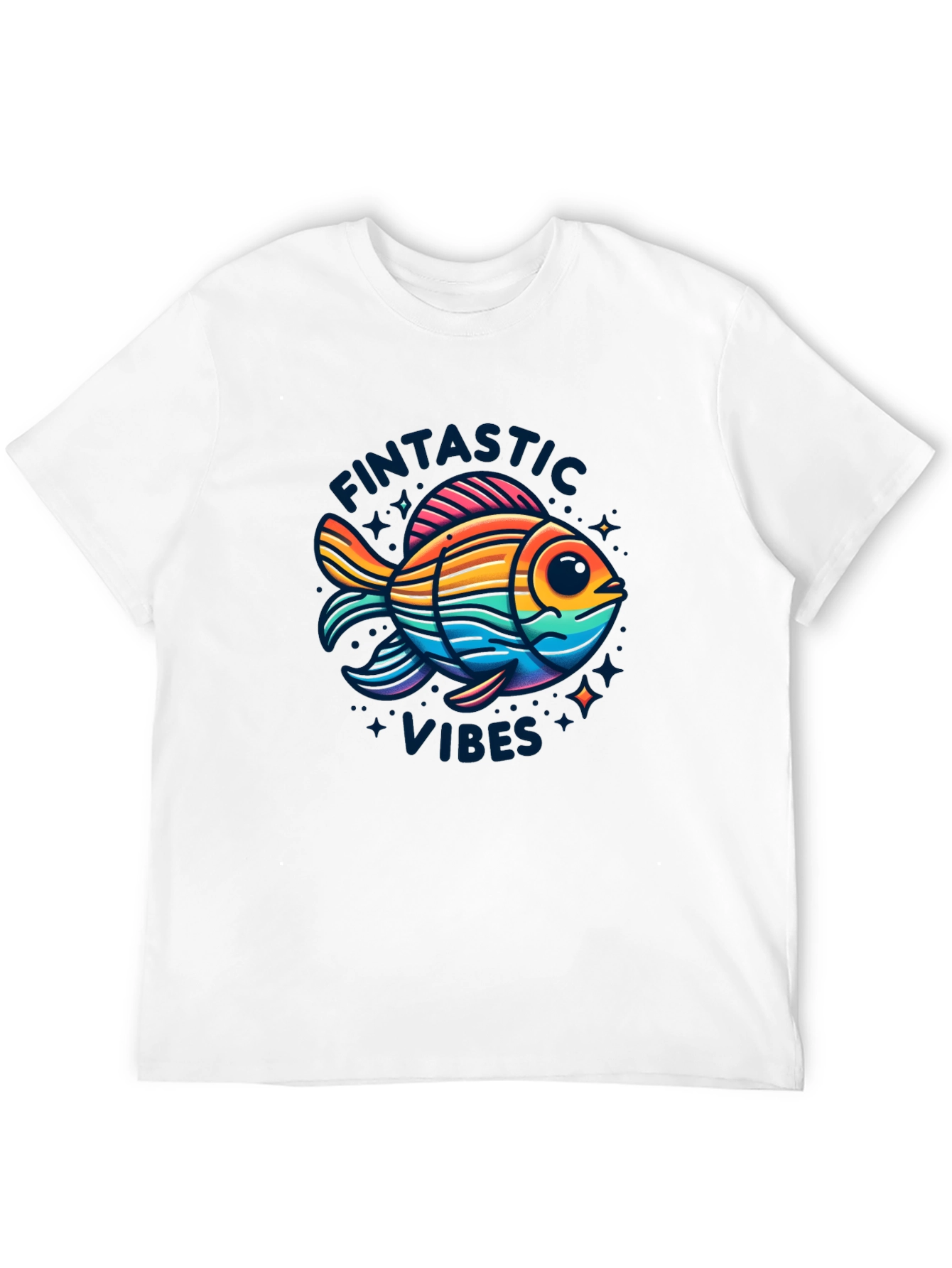 Fintastic Vibes Graphic T-Shirt