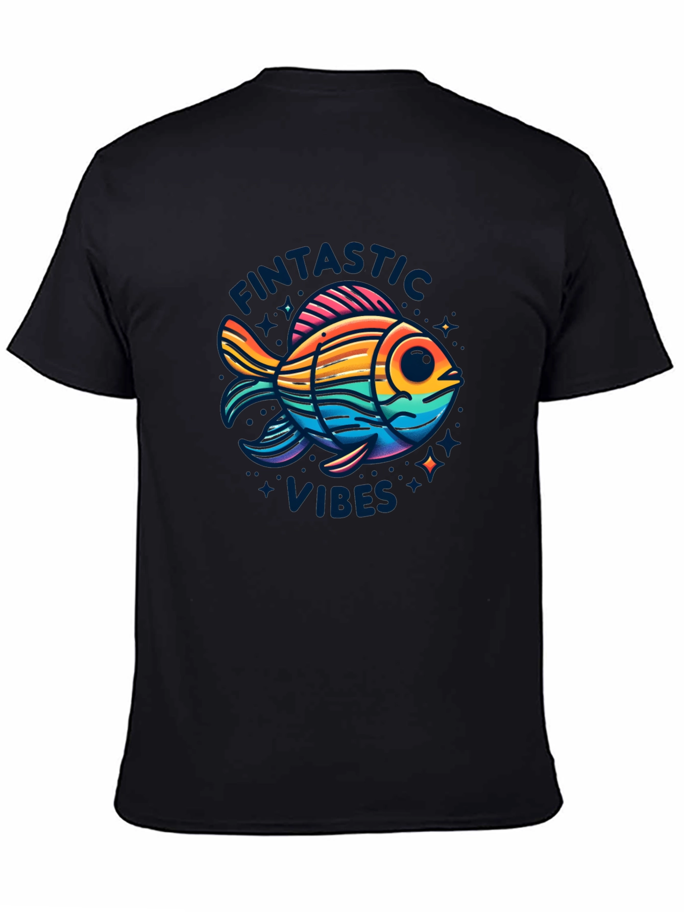 Fintastic Vibes Graphic T-Shirt