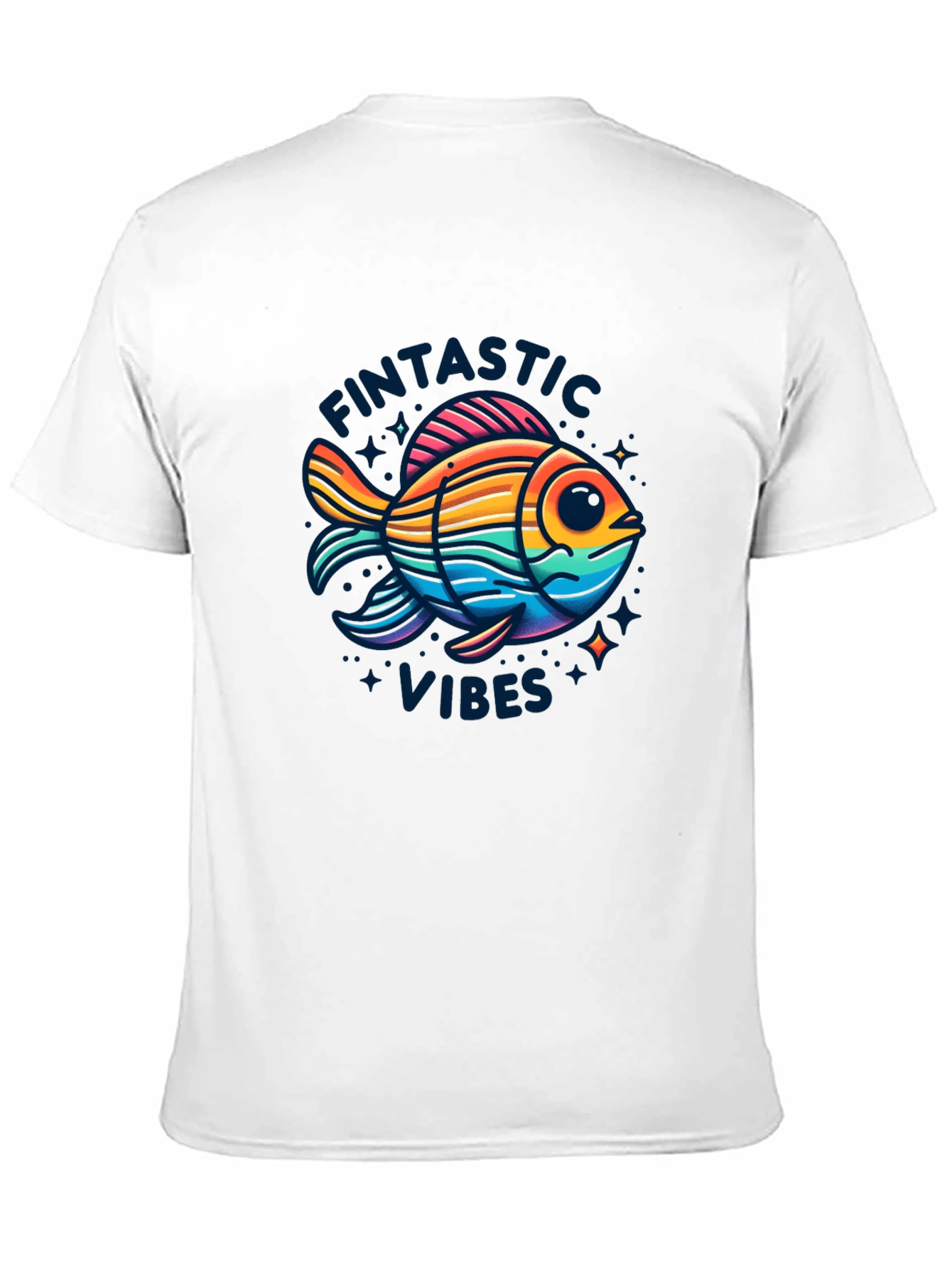 Fintastic Vibes Graphic T-Shirt
