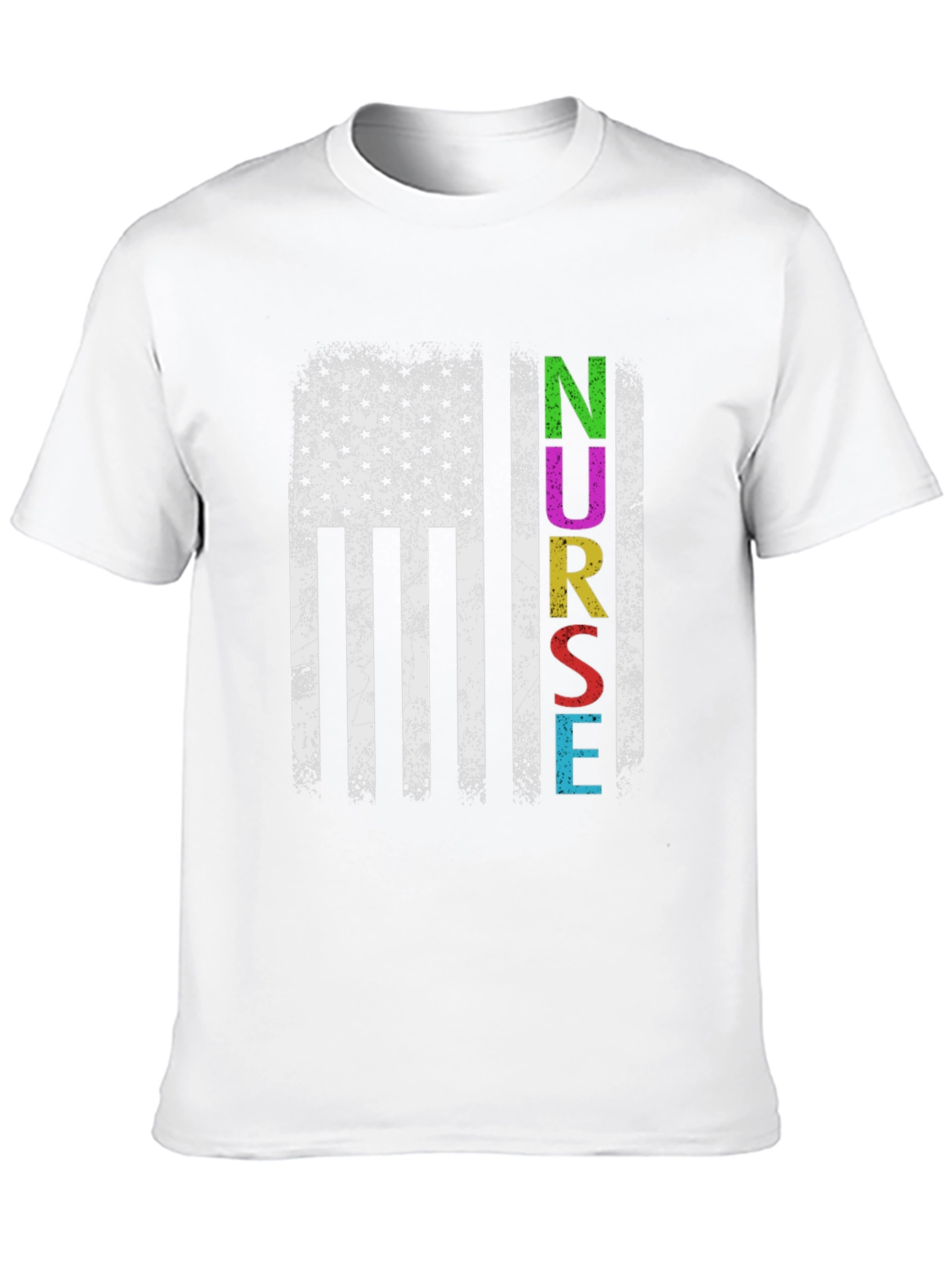 Nurse American Flag T-Shirt