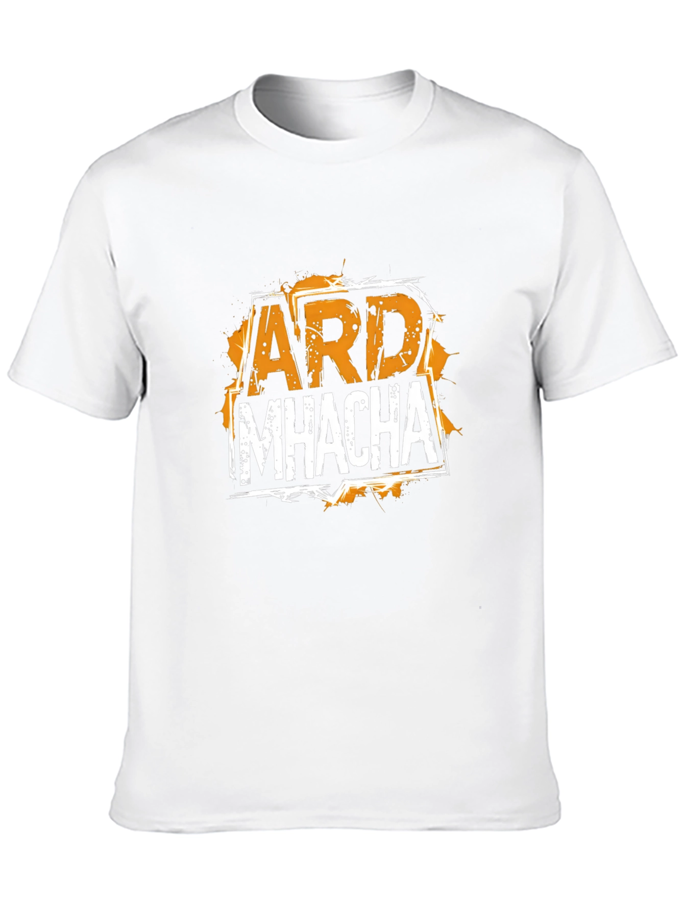ARD MHACHA Graphic T-Shirt - Black Cotton Tee