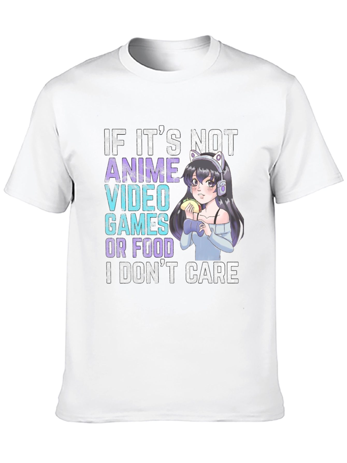Anime Video Game Food T-Shirt