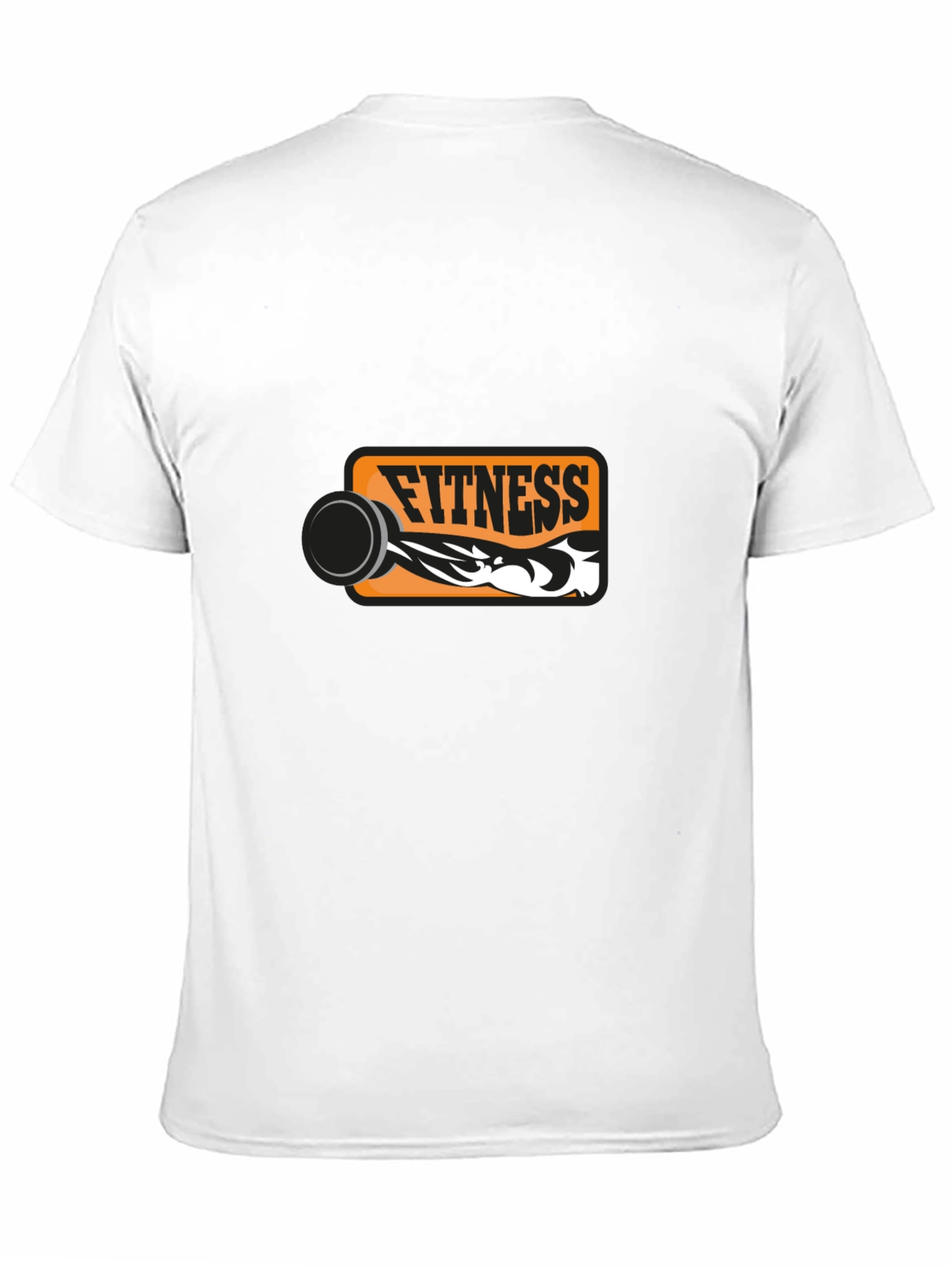 Fitness Graphic Black T-Shirt
