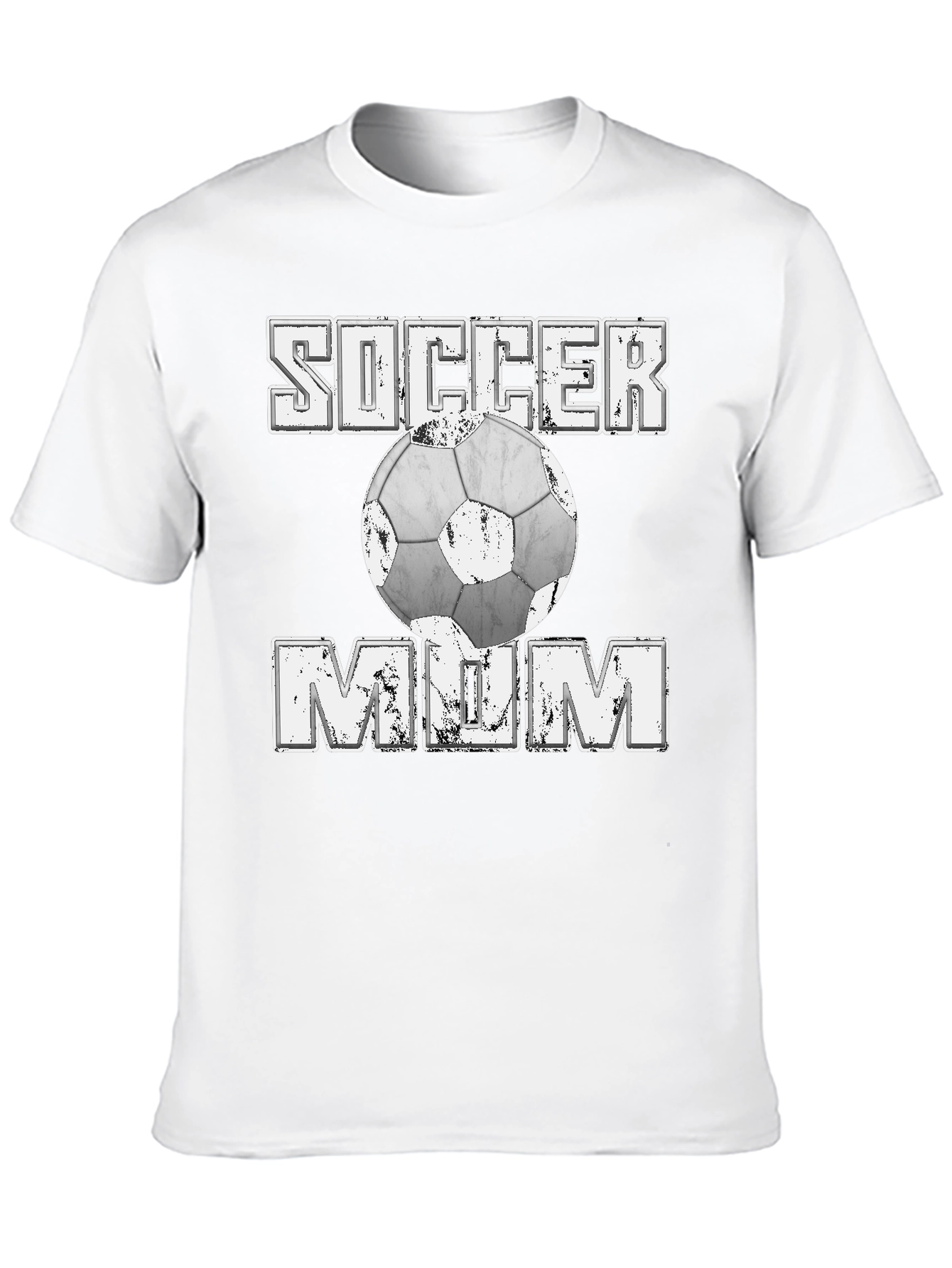 Soccer Mom Graphic T-Shirt - Black