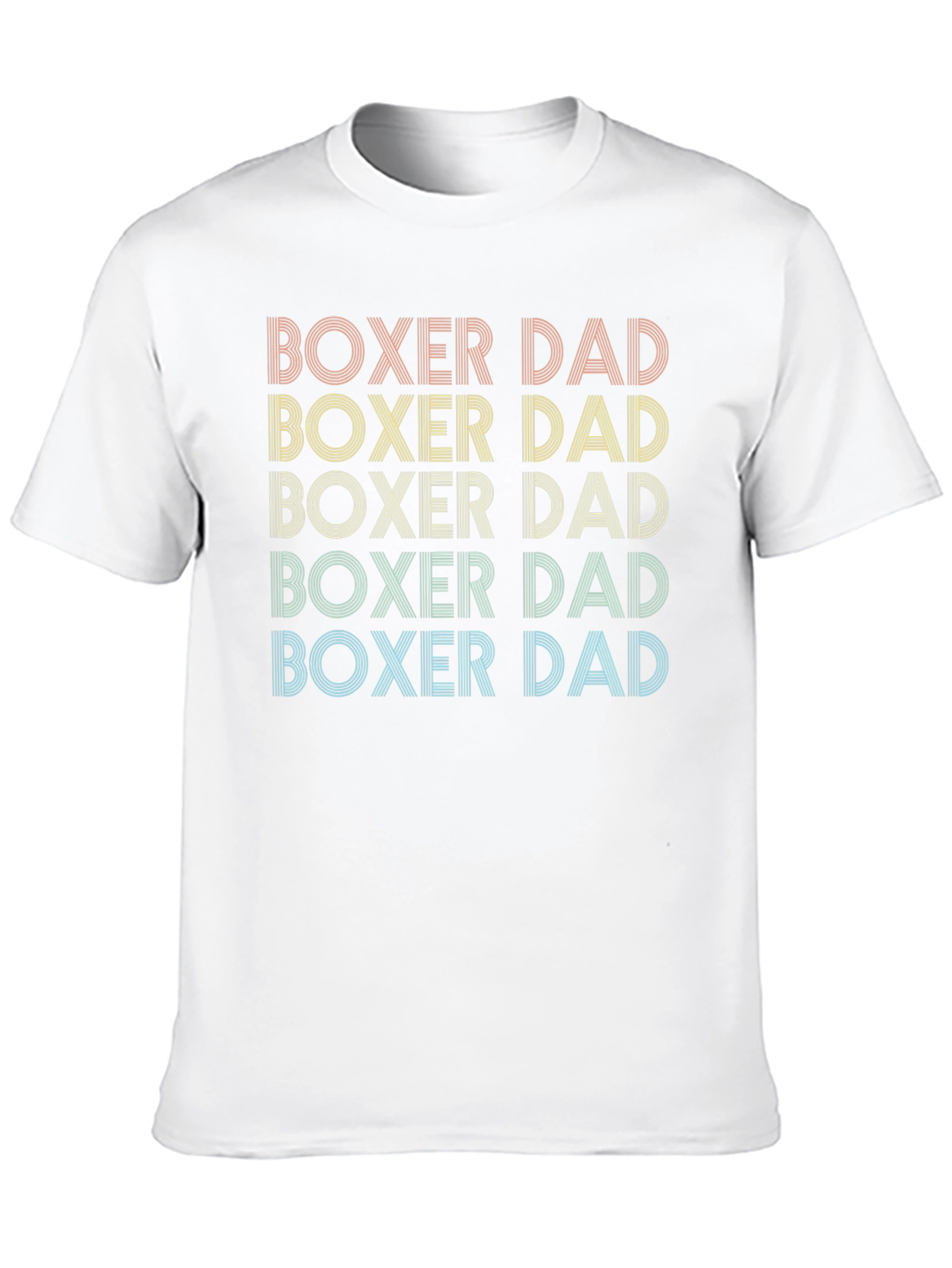 Retro Boxer Dad Graphic Tee