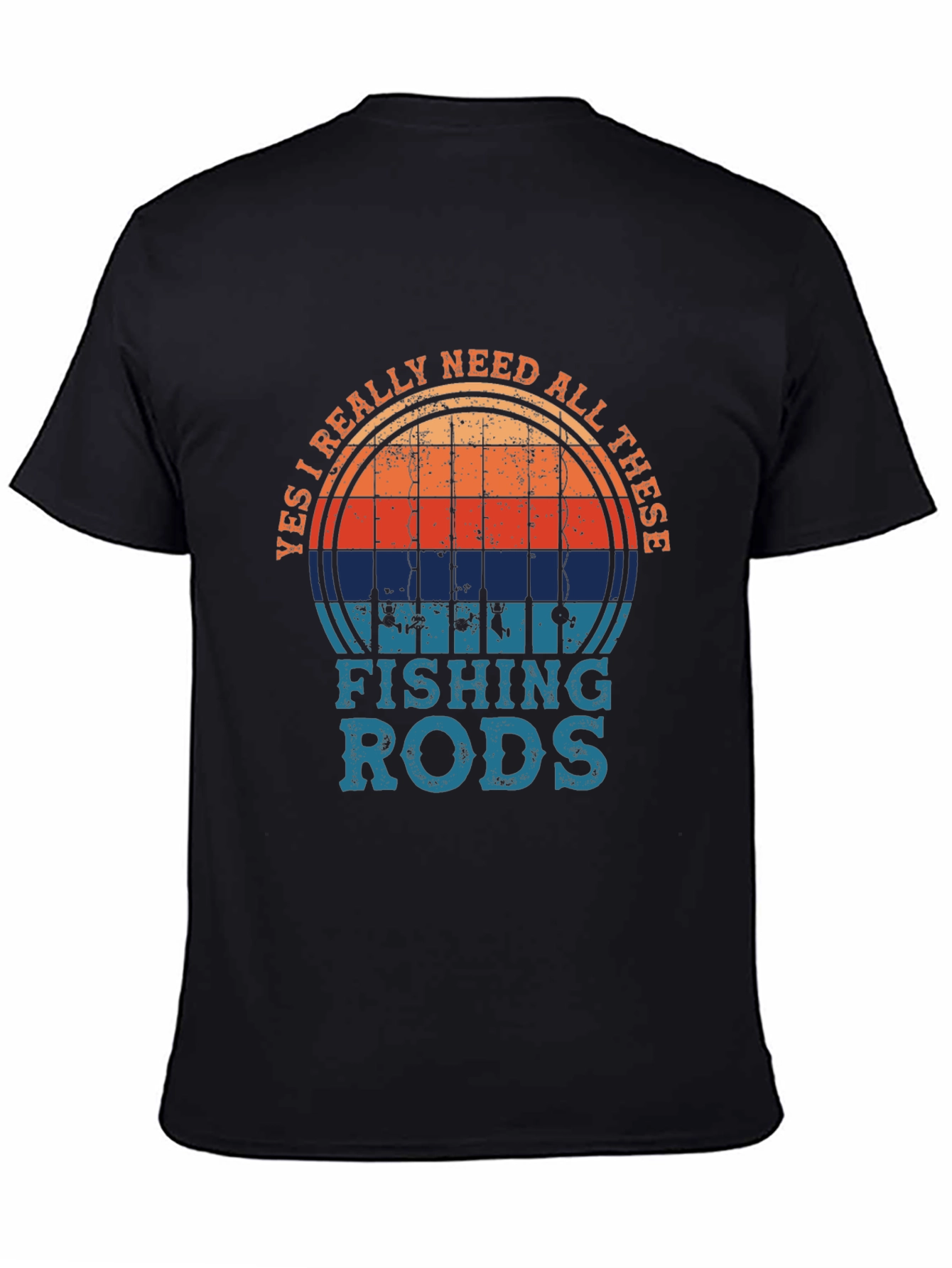Fishing Rods T-Shirt - Fisherman Gift