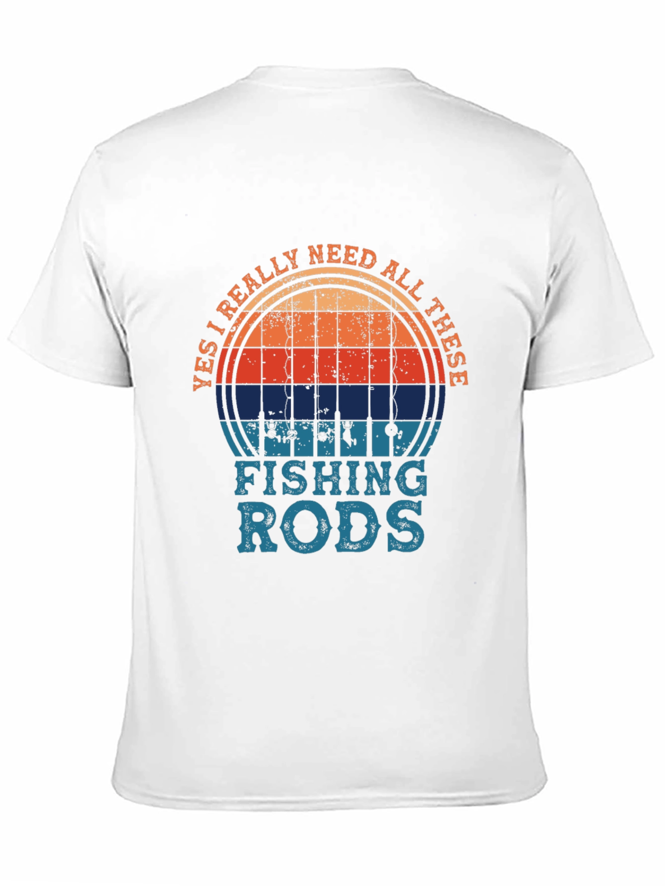 Fishing Rods T-Shirt - Fisherman Gift
