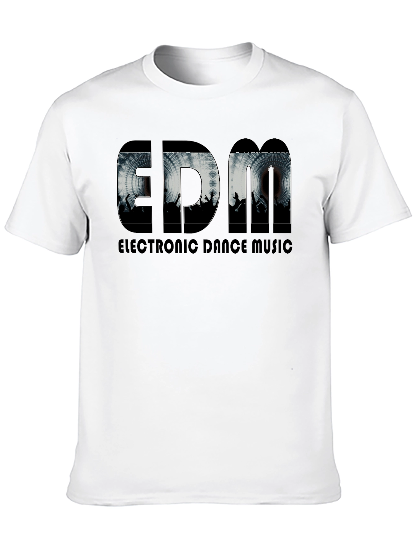 EDM Electronic Dance Music Black T-Shirt