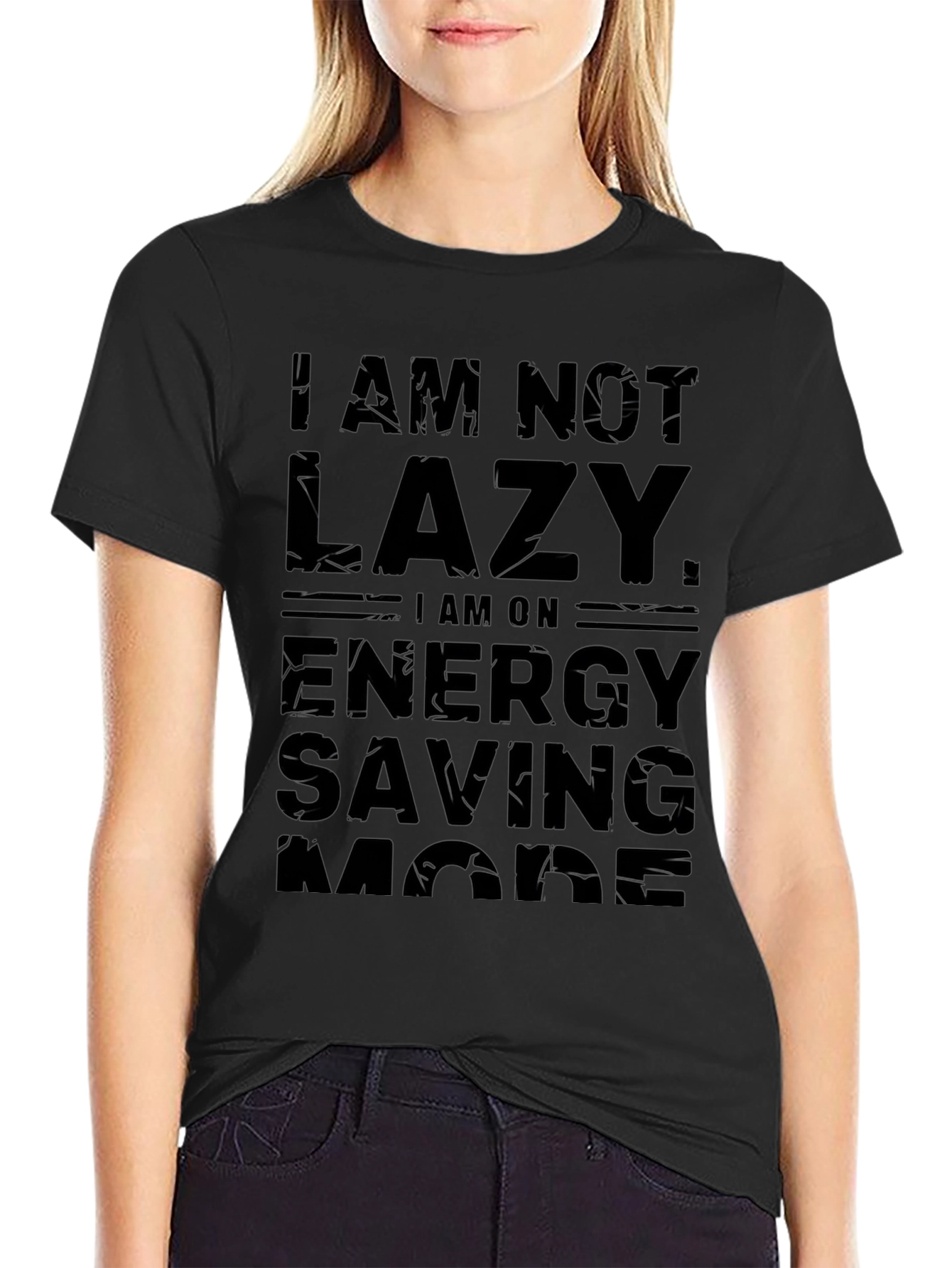 I Am Not Lazy Funny Mens T-Shirt
