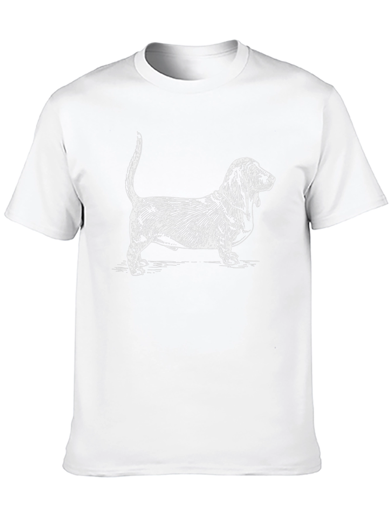Basset Hound Dog Graphic Tee