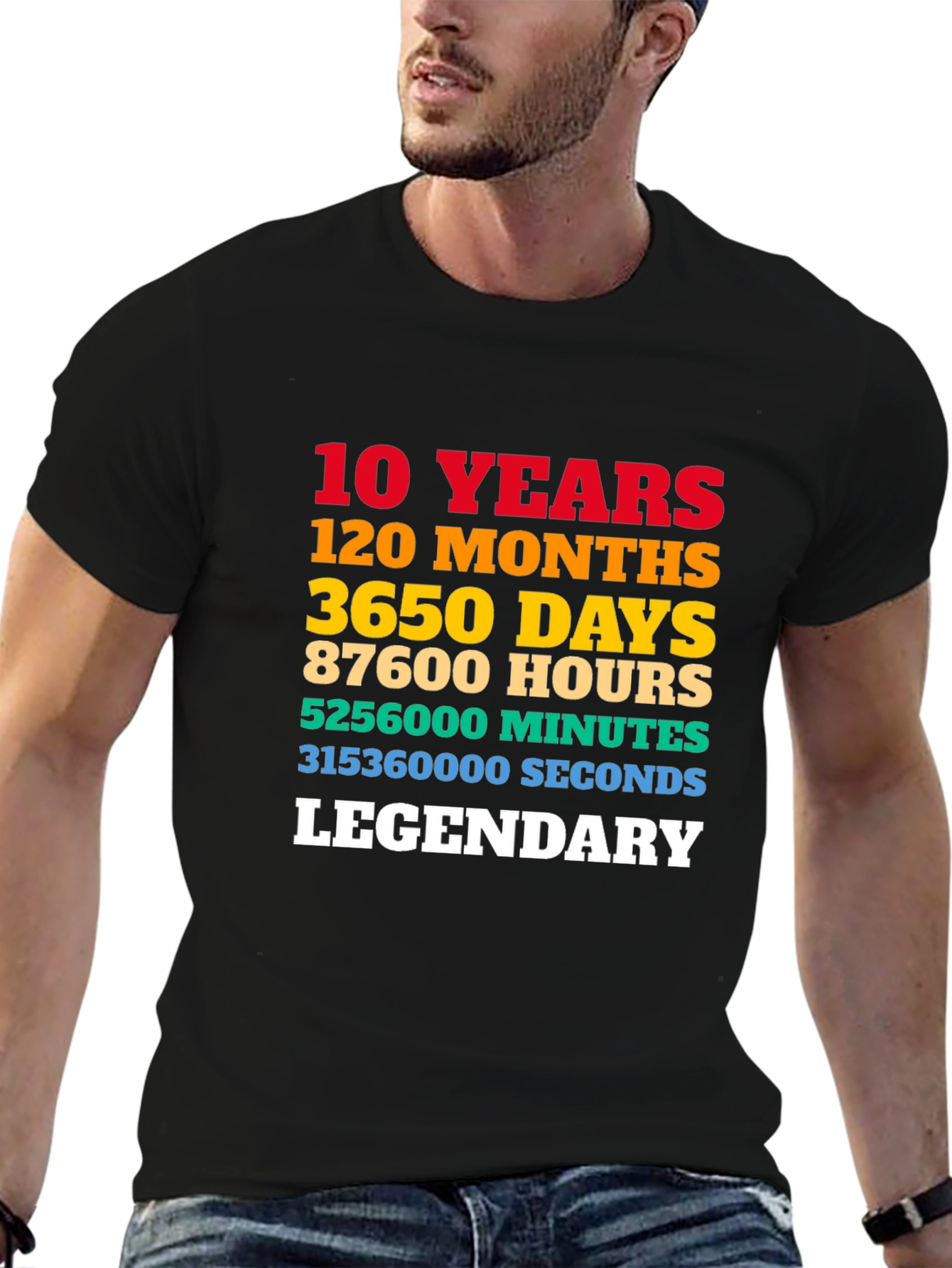 10 Years Legendary Graphic T-Shirt