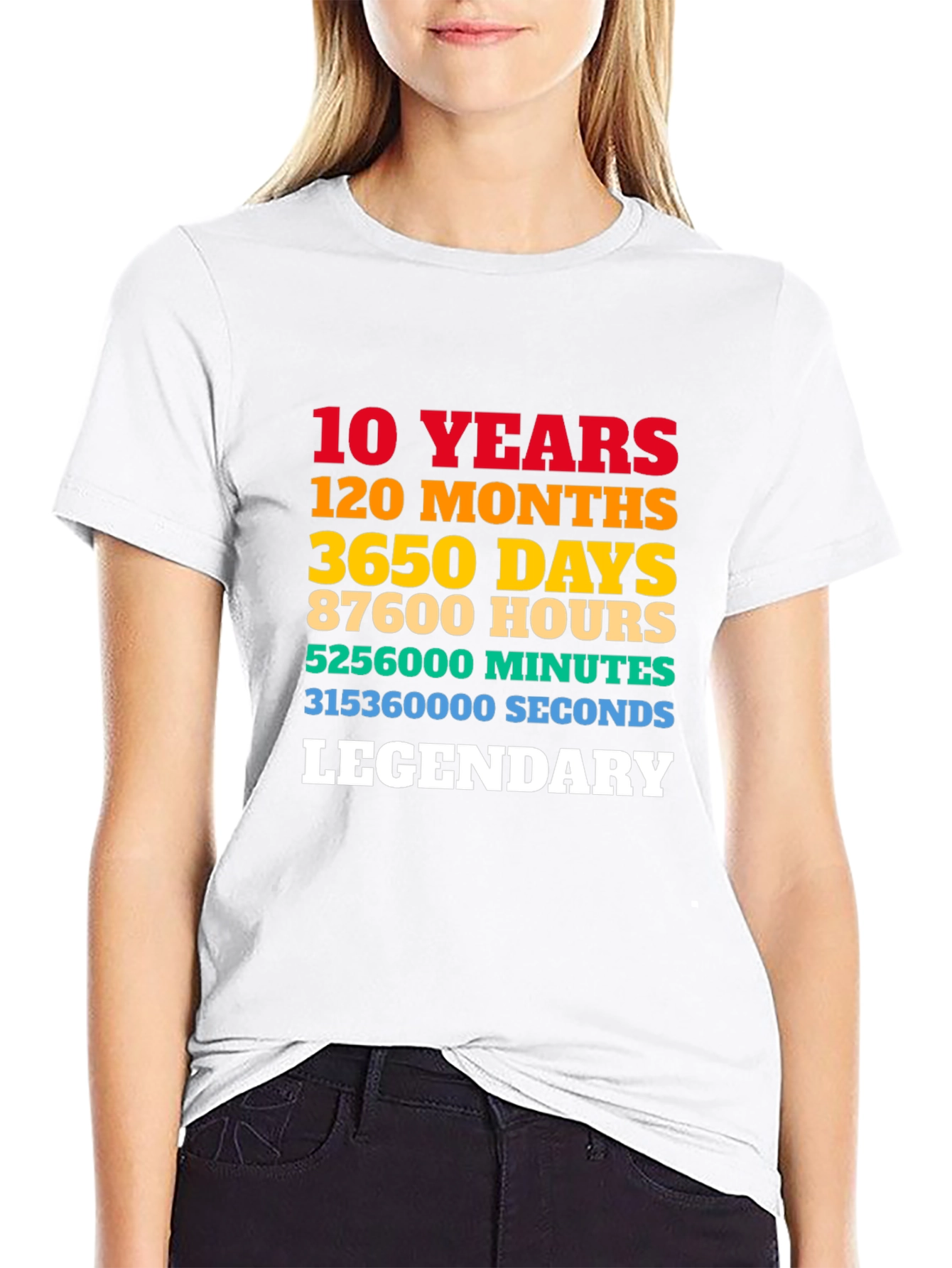 10 Years Legendary Graphic T-Shirt