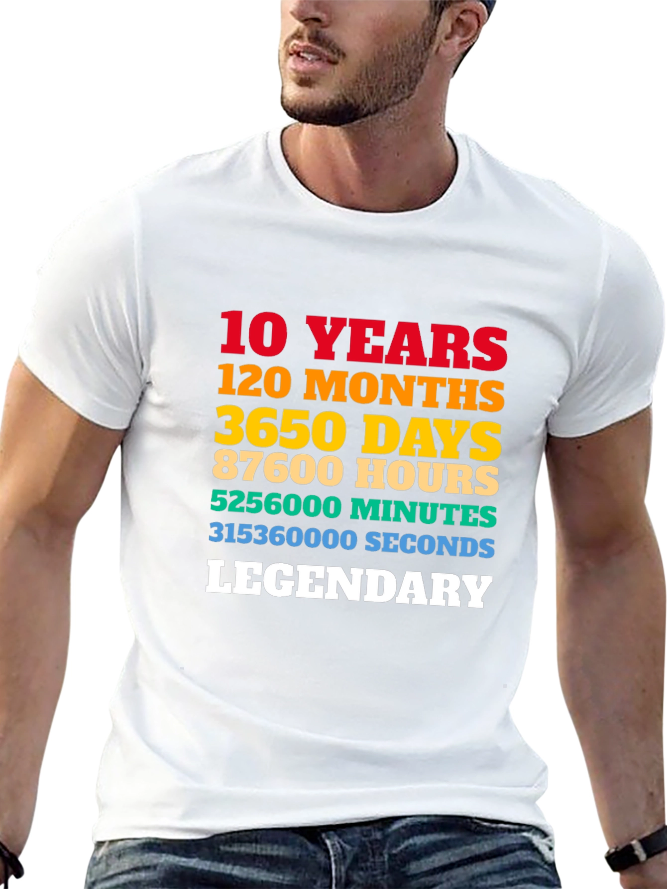 10 Years Legendary Graphic T-Shirt