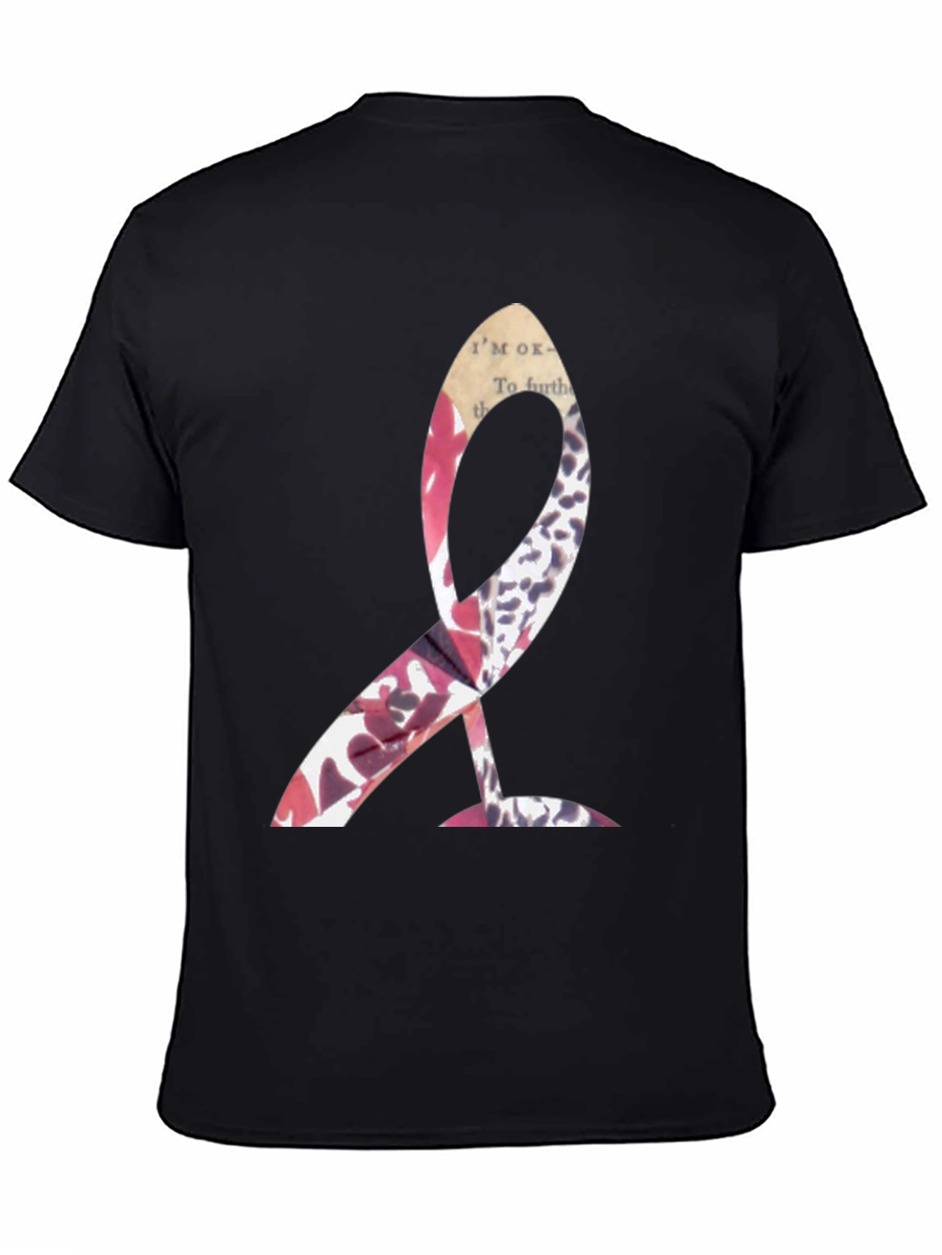 Abstract Graphic Print Tee - Modern Streetwear T-Shirt