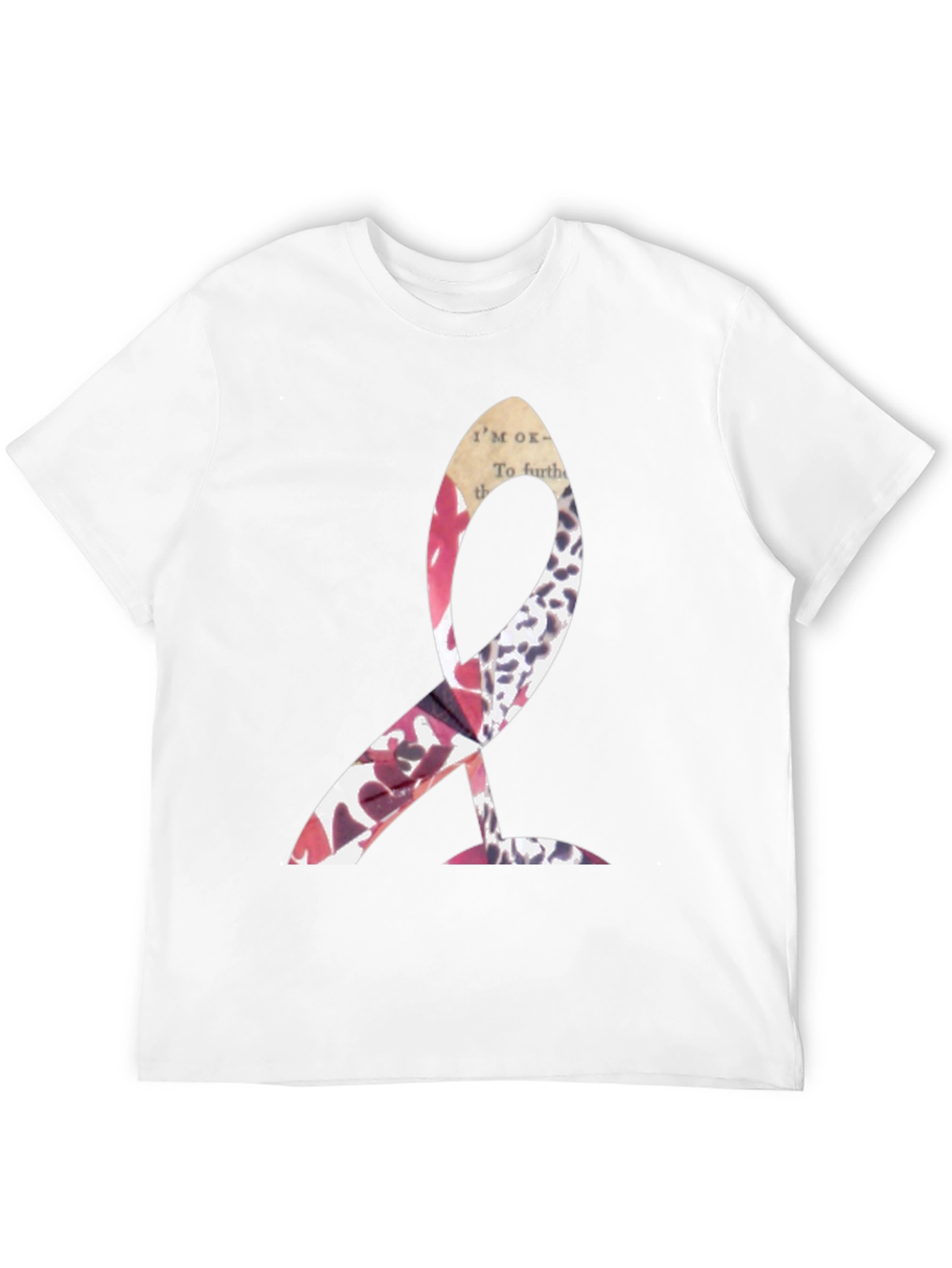 Abstract Graphic Print Tee - Modern Streetwear T-Shirt