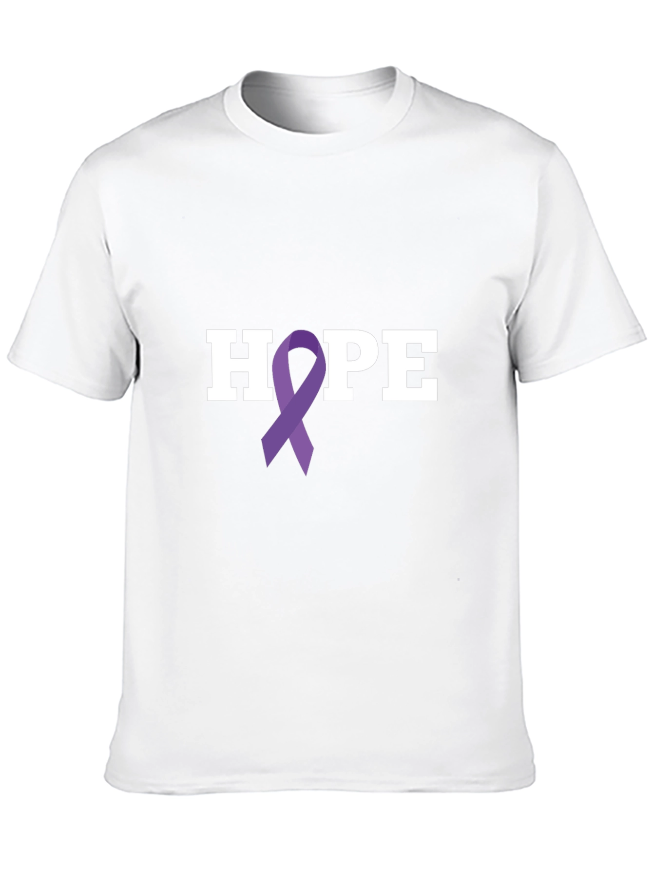 Hope Awareness Ribbon Graphic Tee