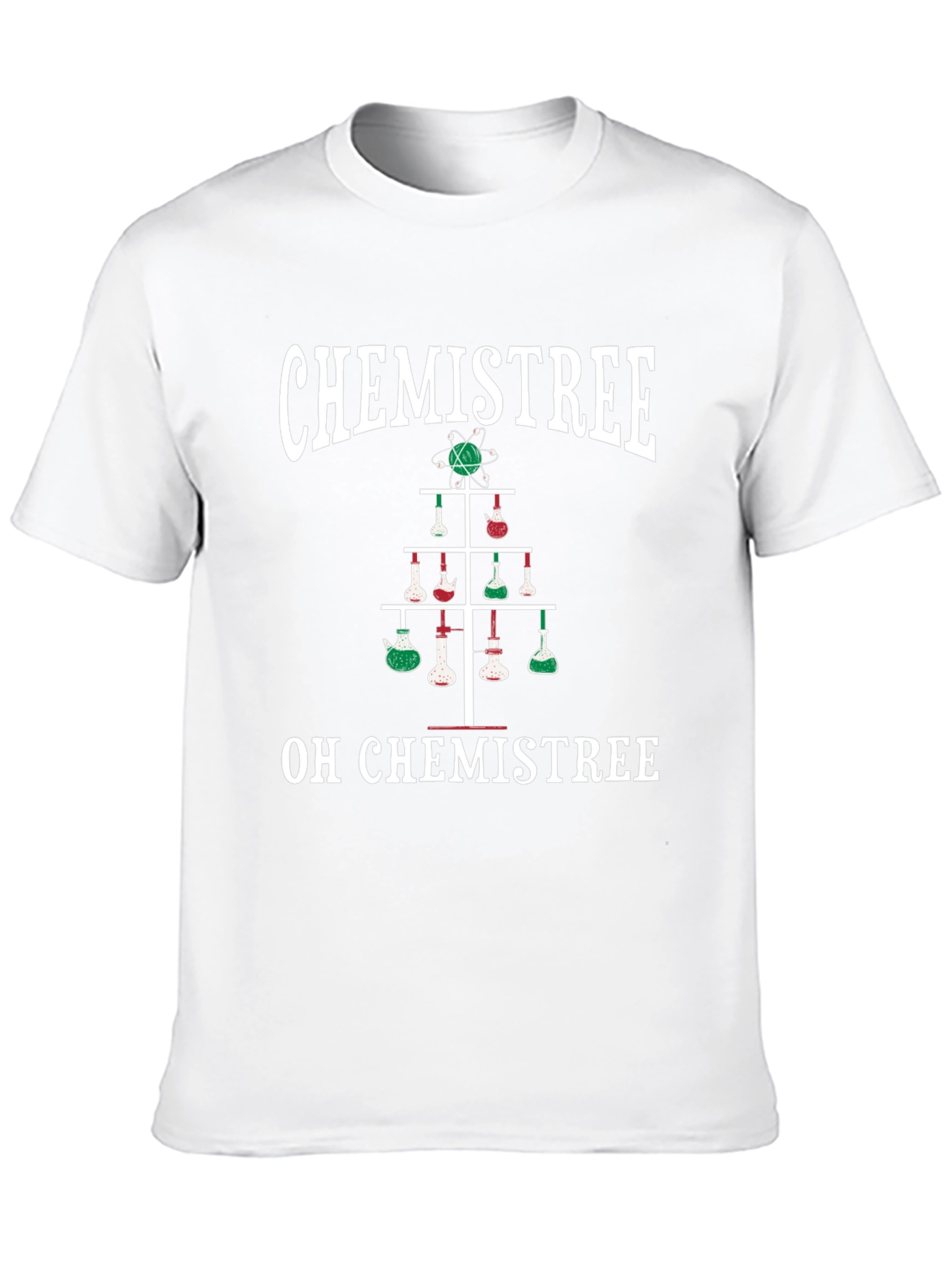 Chemistree Graphic Tee: Holiday Chemistry Fun