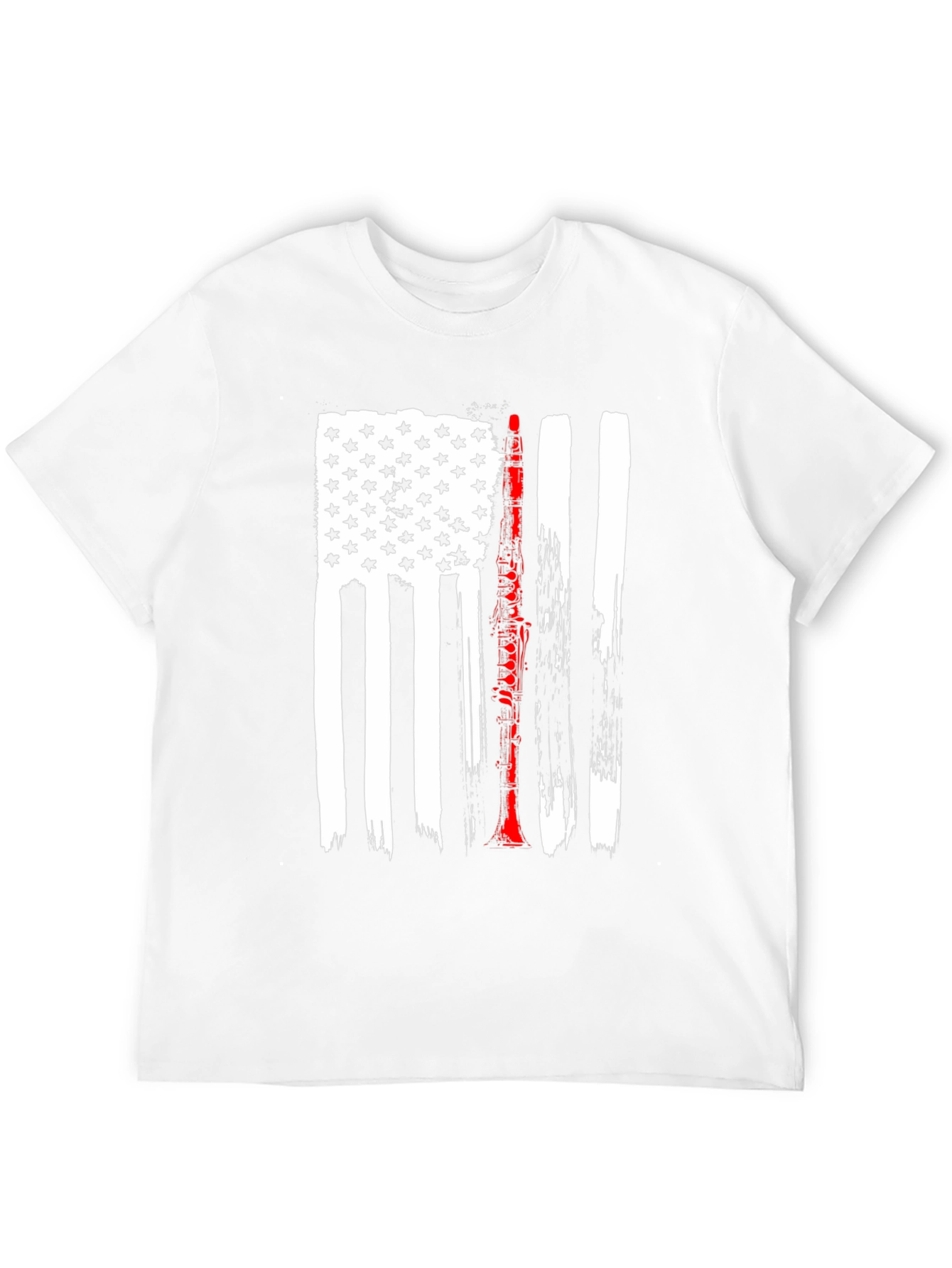 American Flag Clarinet T-Shirt