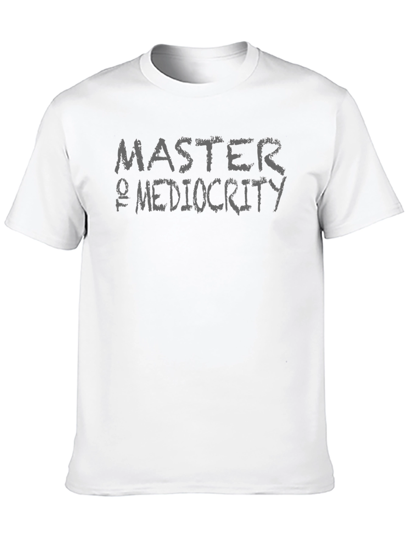 Master of Mediocrity Graphic Tee - Black Casual Shirt