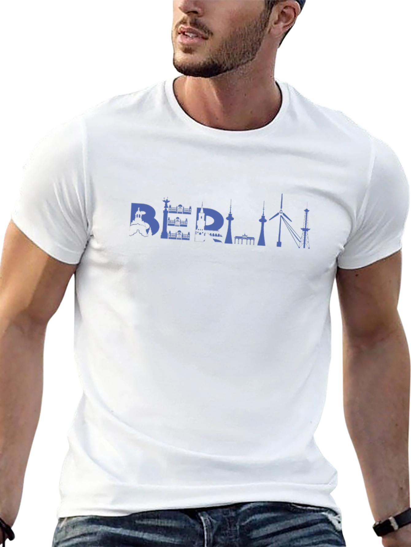 Berlin Skyline T-Shirt - Modern Souvenir Tee