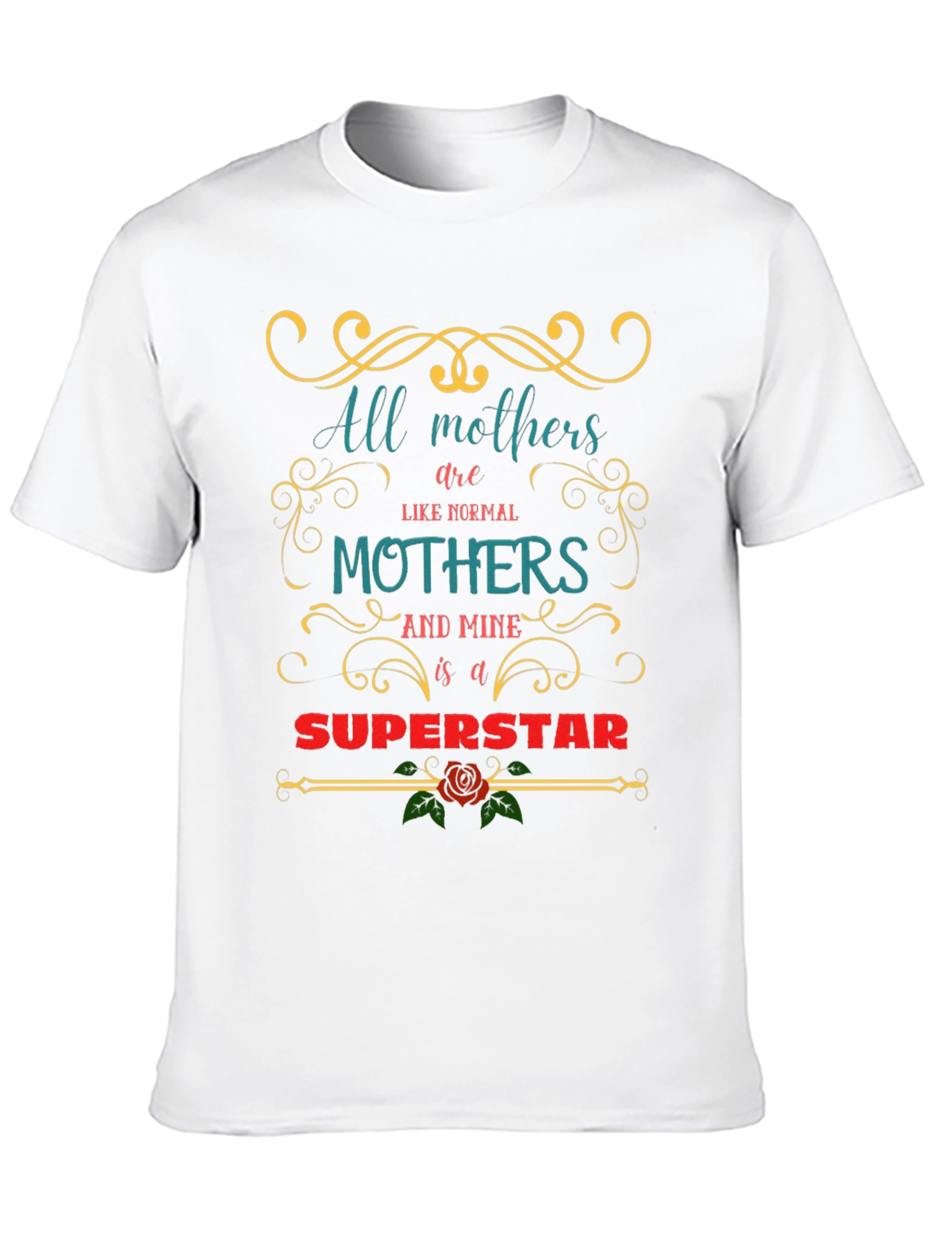 Mom Superstar Graphic T-Shirt