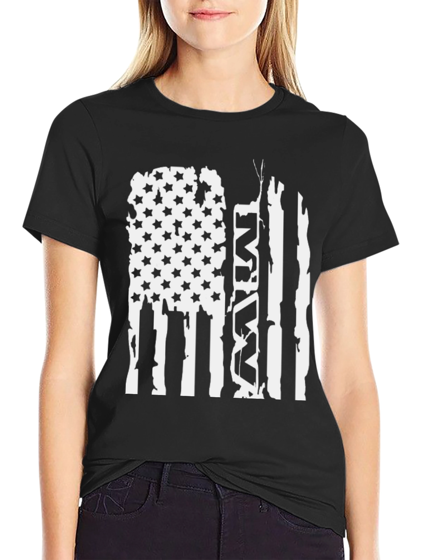 American Flag MW Fishing T-Shirt