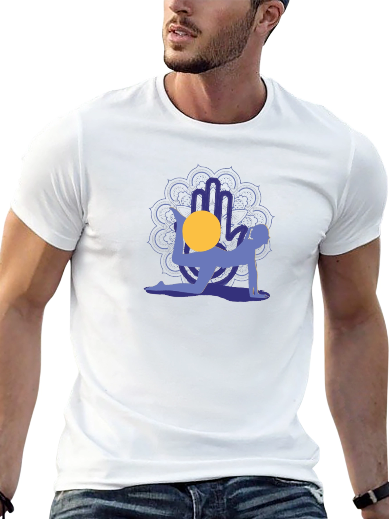 Yoga Pose Graphic Tee