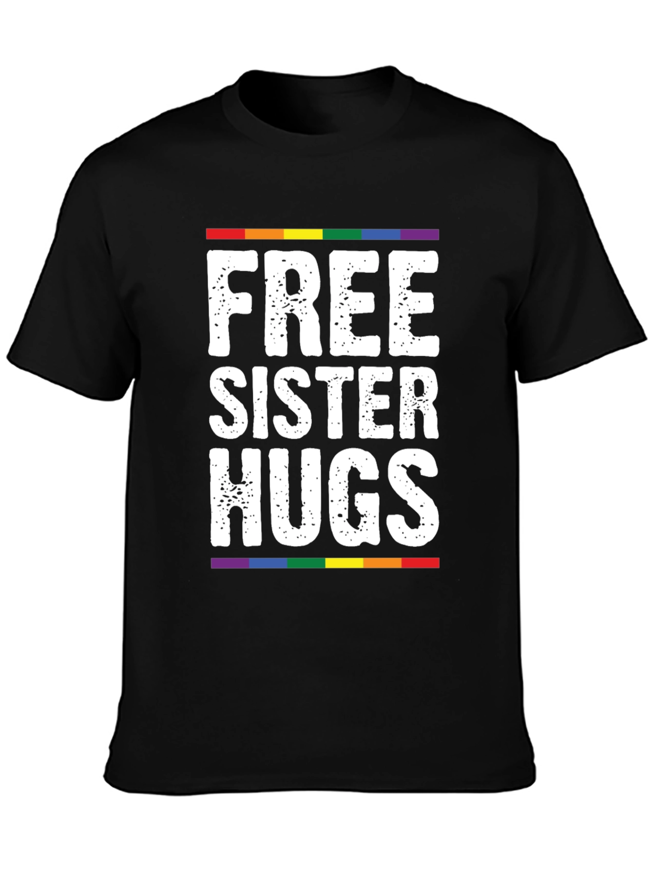 Free Sister Hugs Pride T-Shirt
