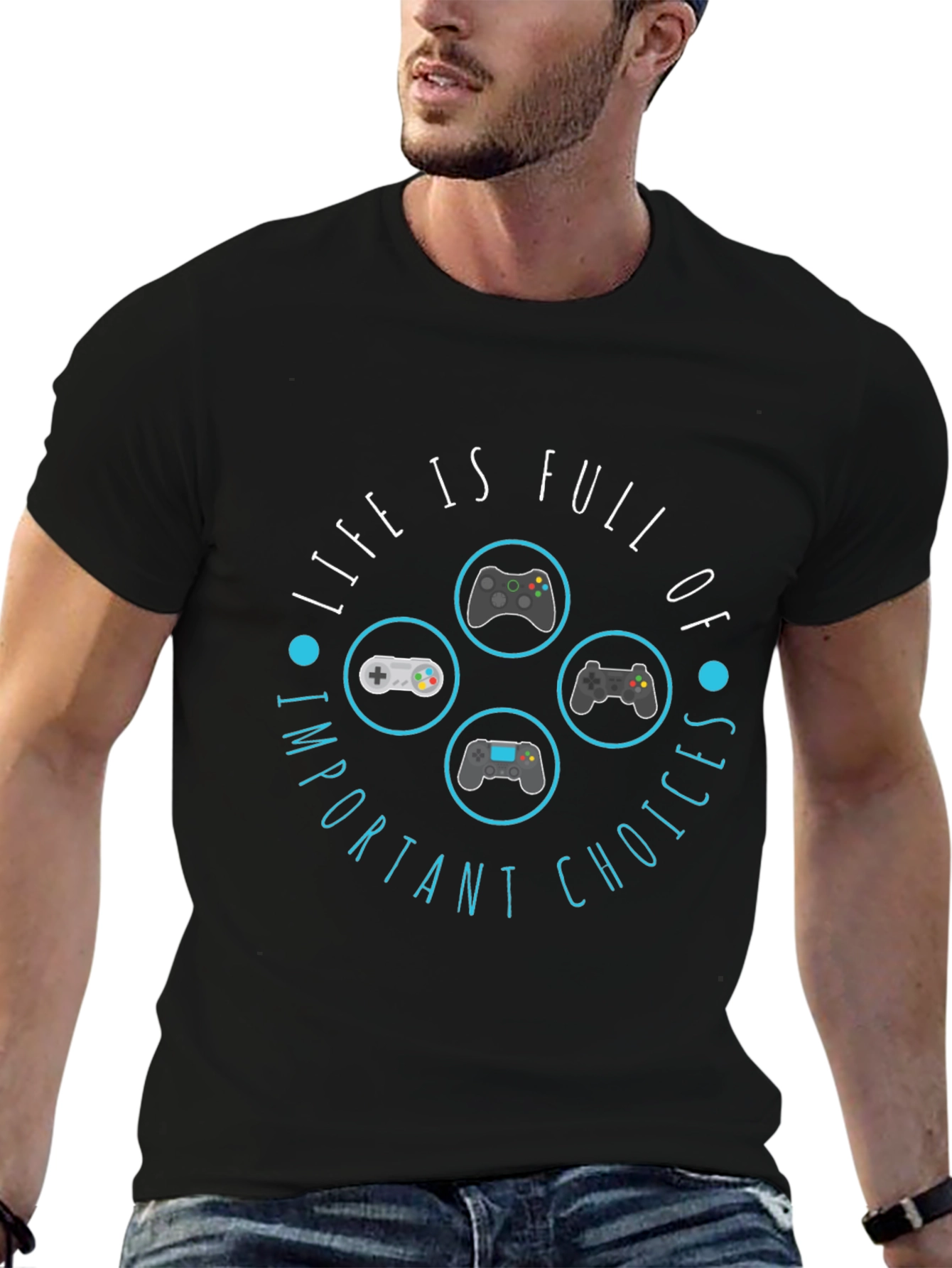 Gamer Life Choices T-Shirt - Funny Video Game Tee