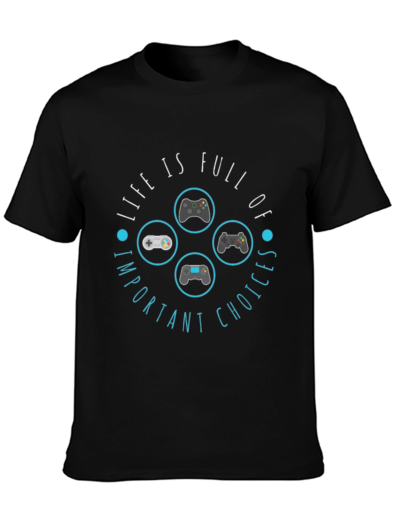 Gamer Life Choices T-Shirt - Funny Video Game Tee