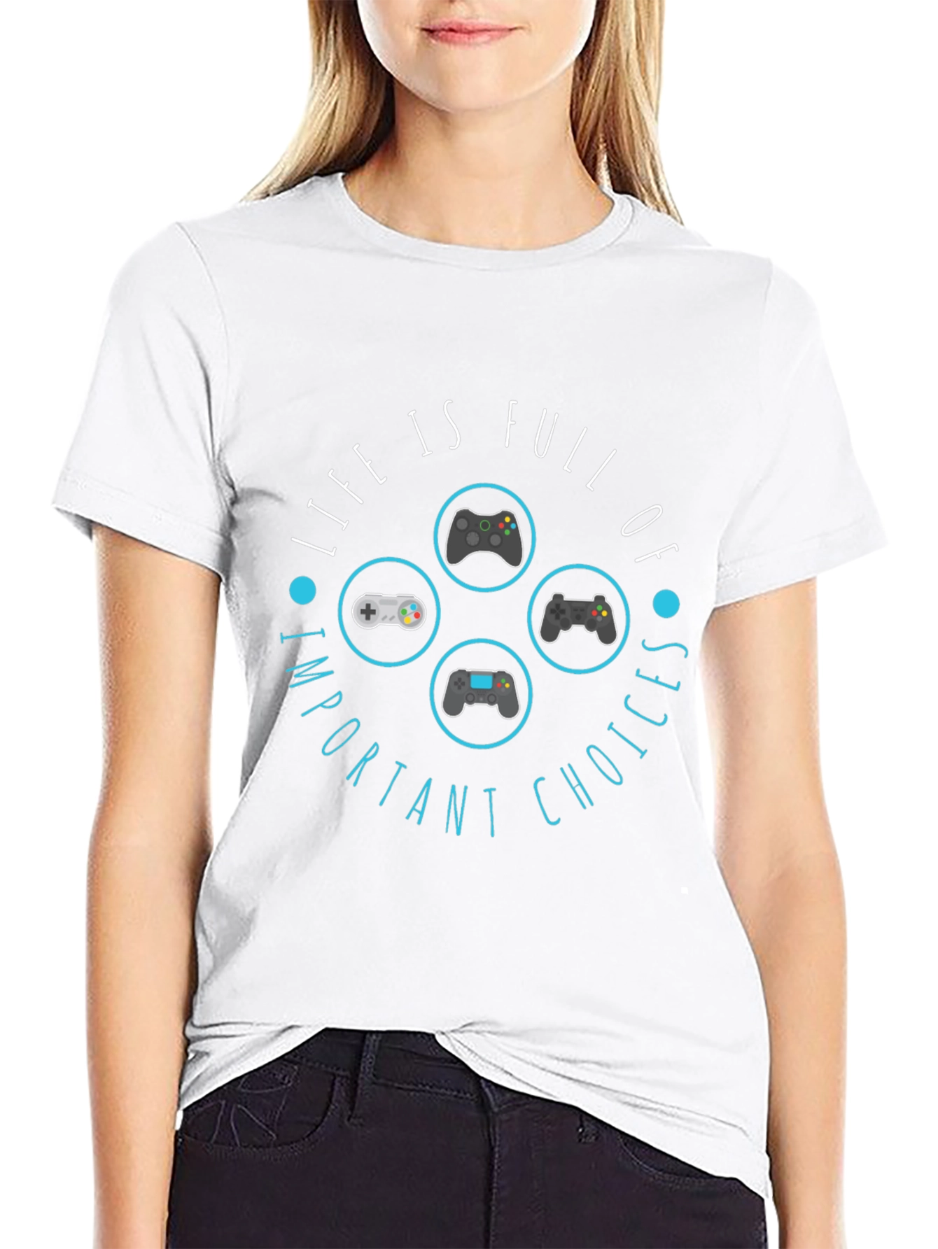 Gamer Life Choices T-Shirt - Funny Video Game Tee