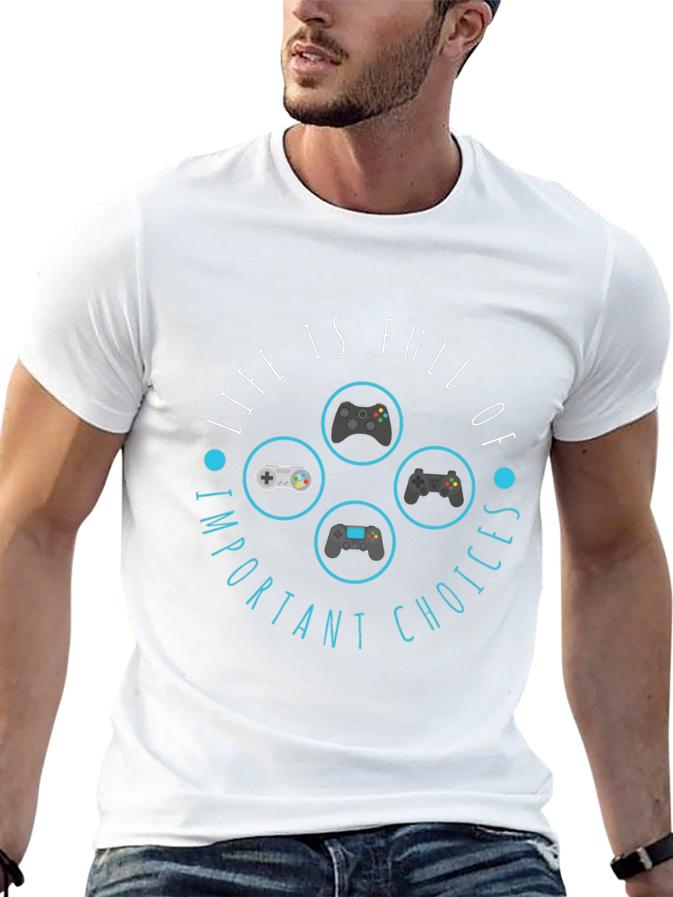 Gamer Life Choices T-Shirt - Funny Video Game Tee