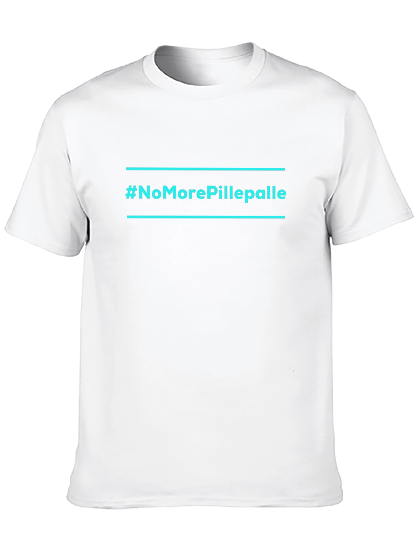 #NoMorePillepalle Black Cotton Tee - Unisex Casual Wear