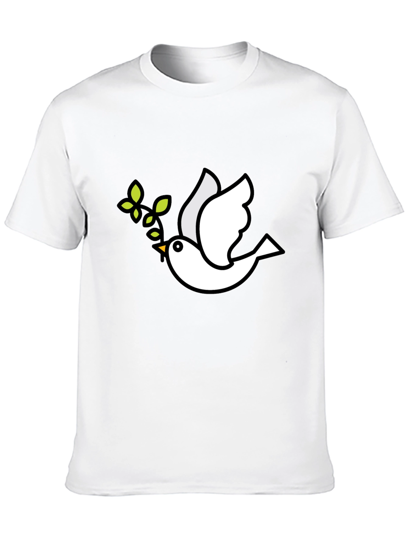 Peace Dove Black T-Shirt