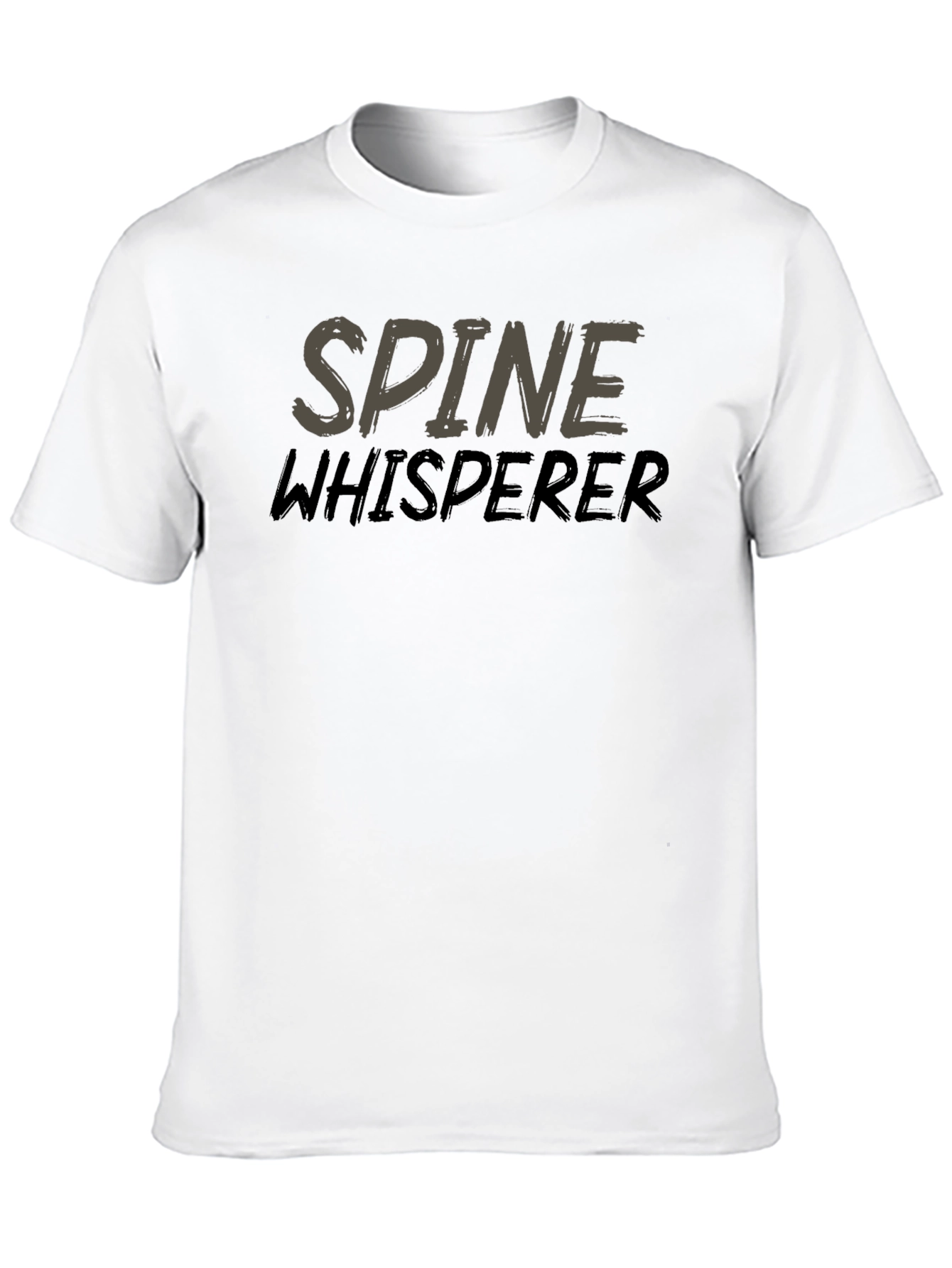 Spine Whisperer Graphic Tee - Black Unisex T-Shirt