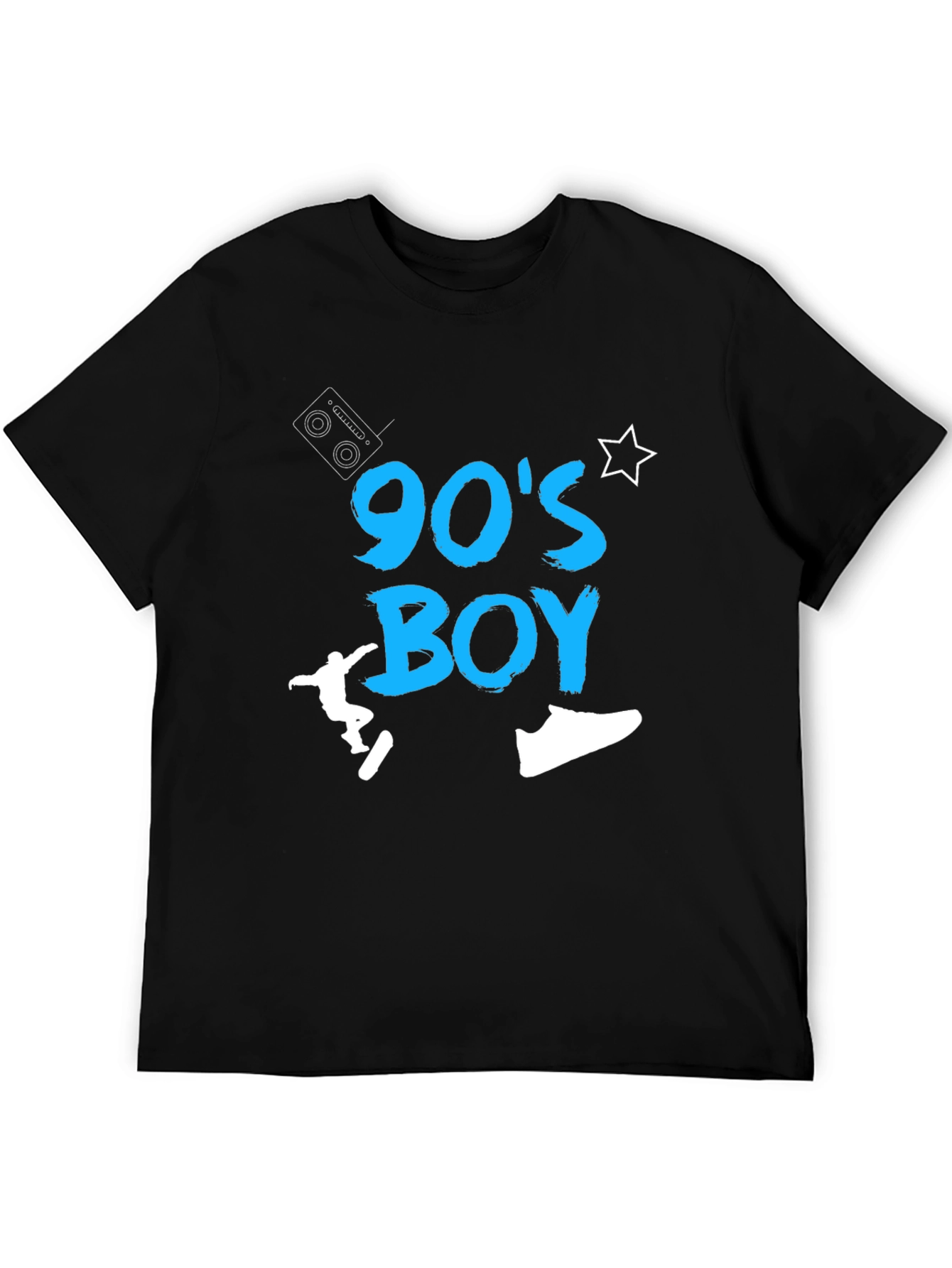 90s Boy Graphic Tee - Retro Style