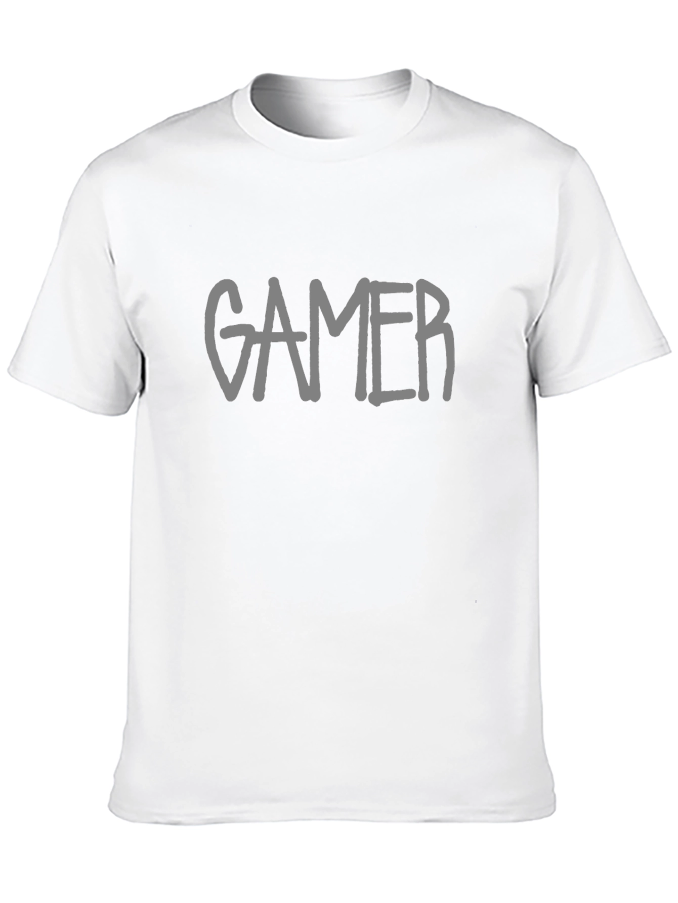 Gamer Graphic Tee - Black Casual T-Shirt