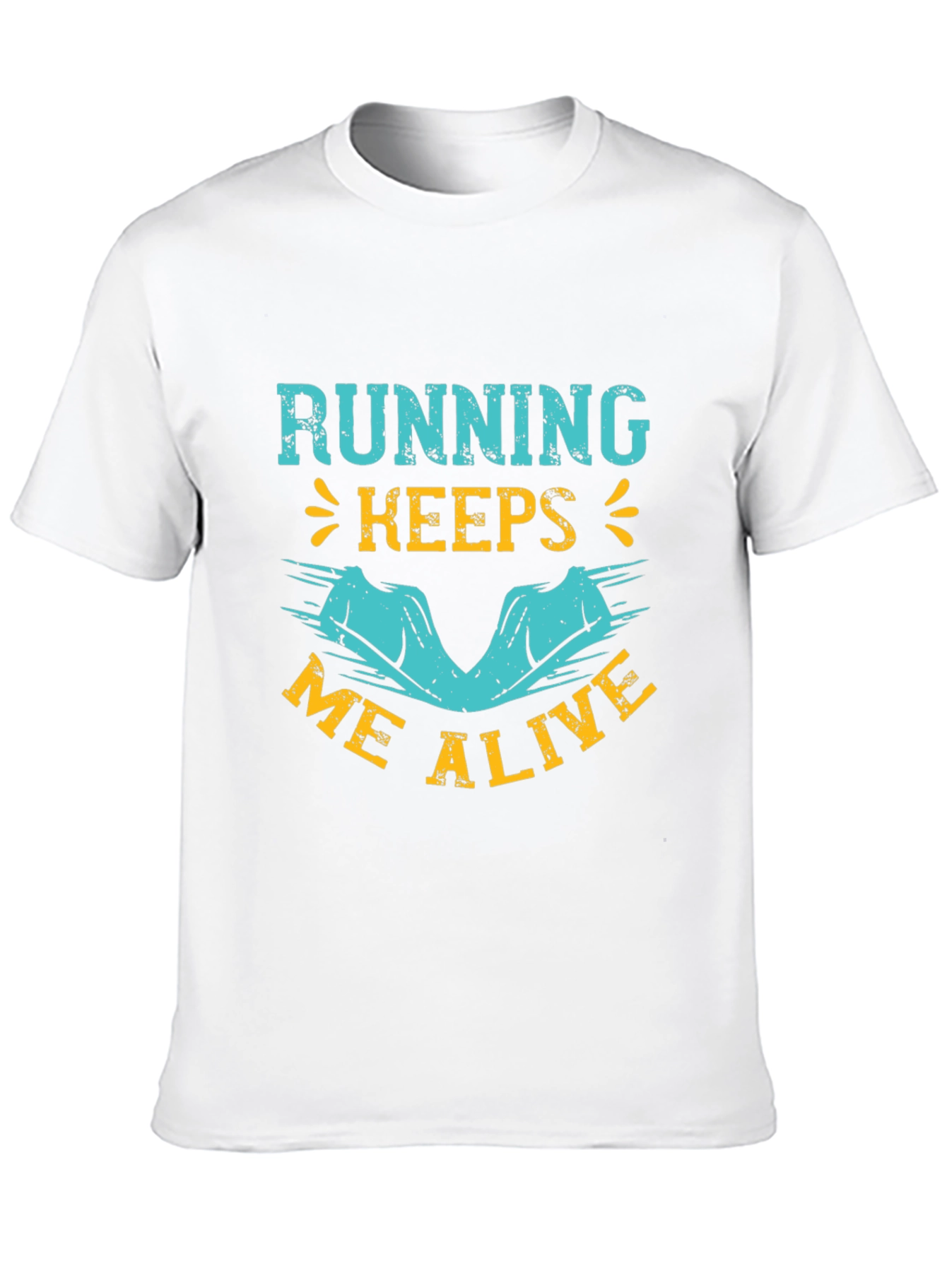 Running Keeps Me Alive Graphic Tee