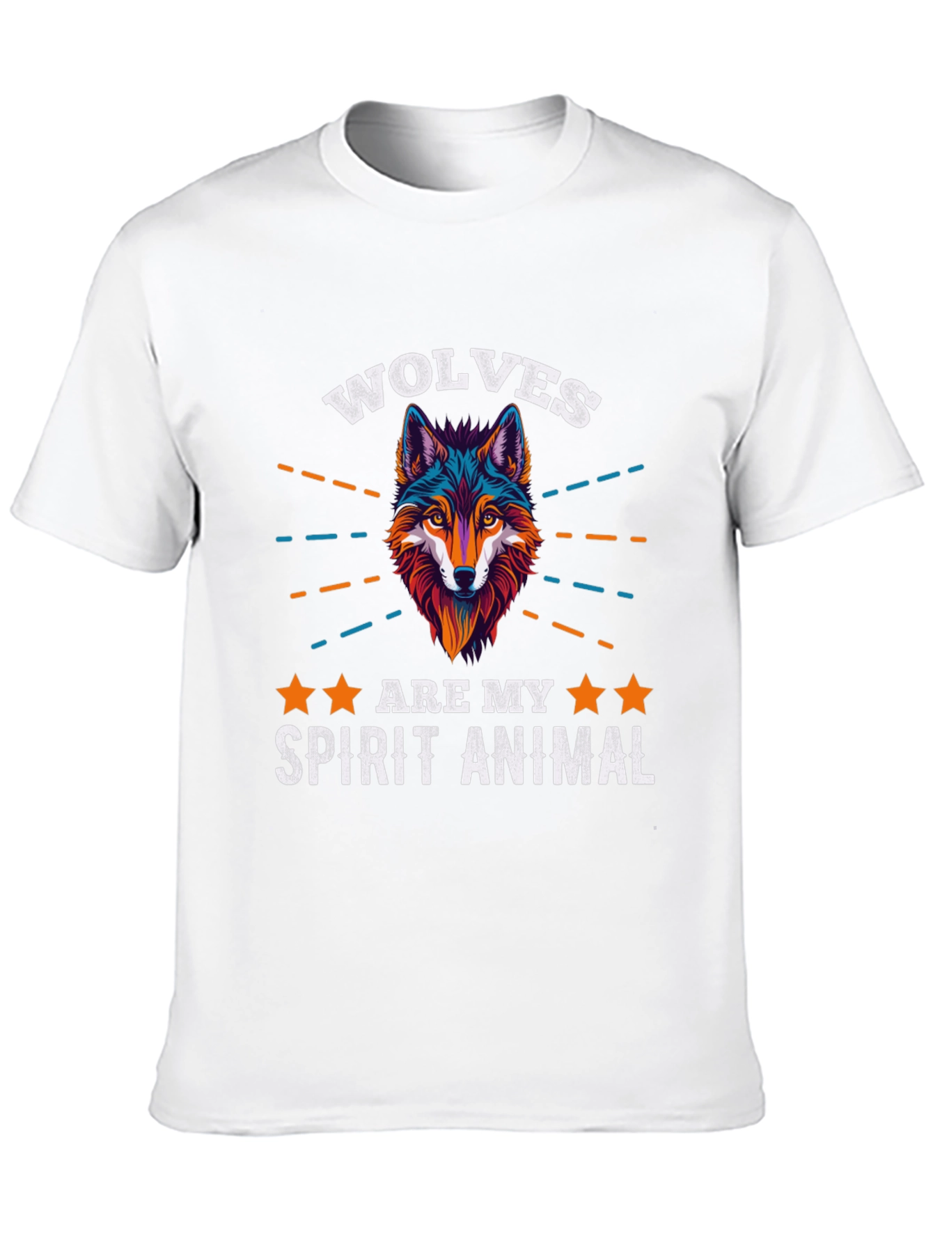 Wolf Spirit Animal Graphic T-Shirt