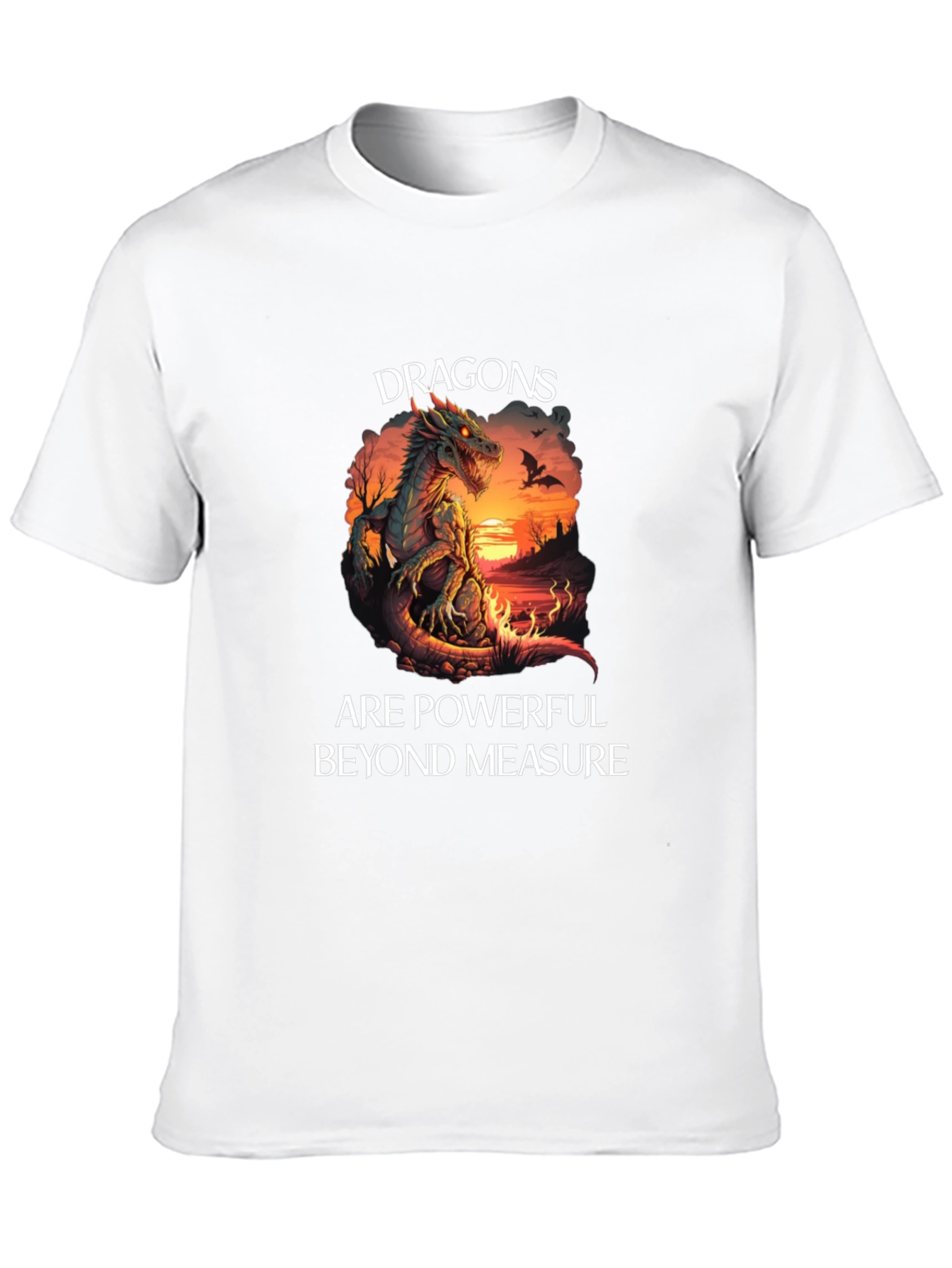 Dragons are Powerful Graphic T-Shirt