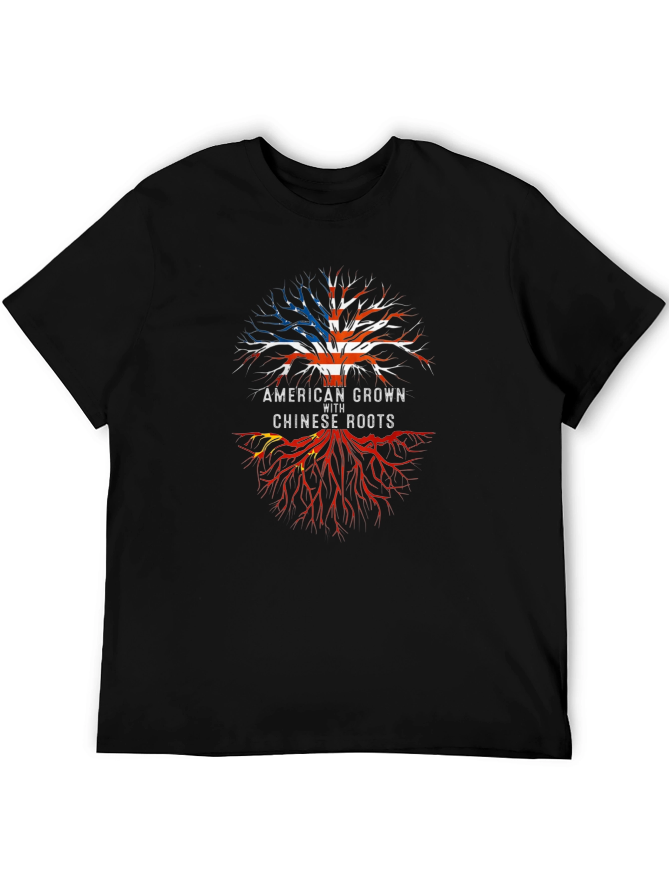 American Grown with Chinese Roots T-Shirt