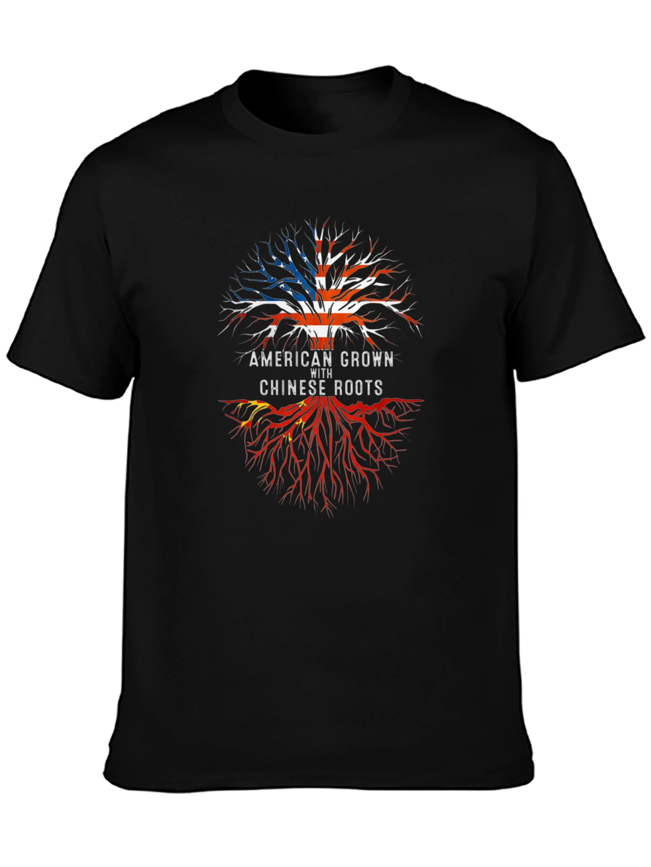 American Grown with Chinese Roots T-Shirt