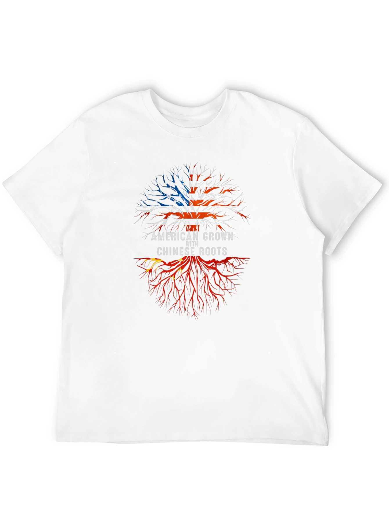 American Grown with Chinese Roots T-Shirt